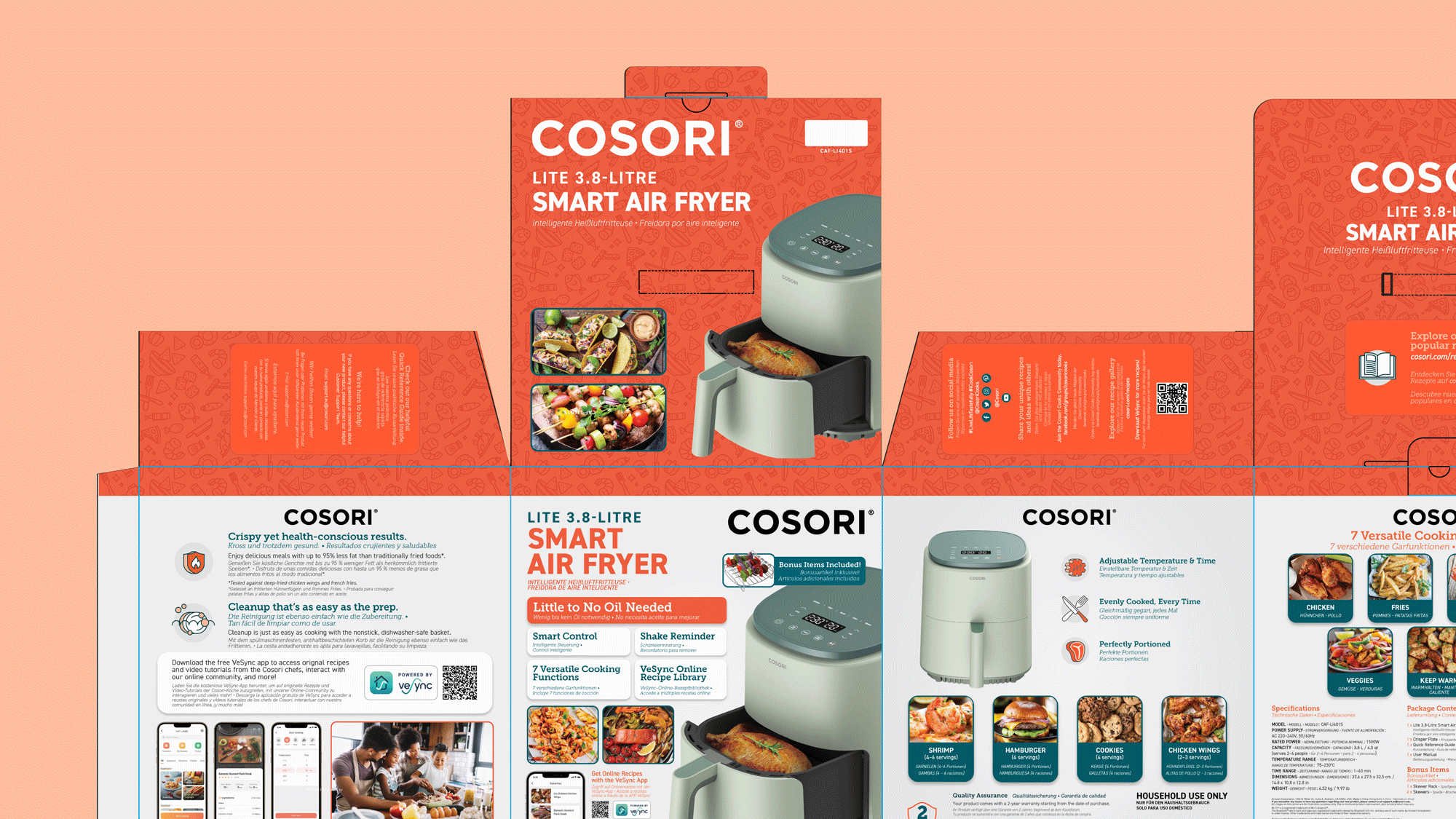 COSORI Packaging — Ashley L Chen