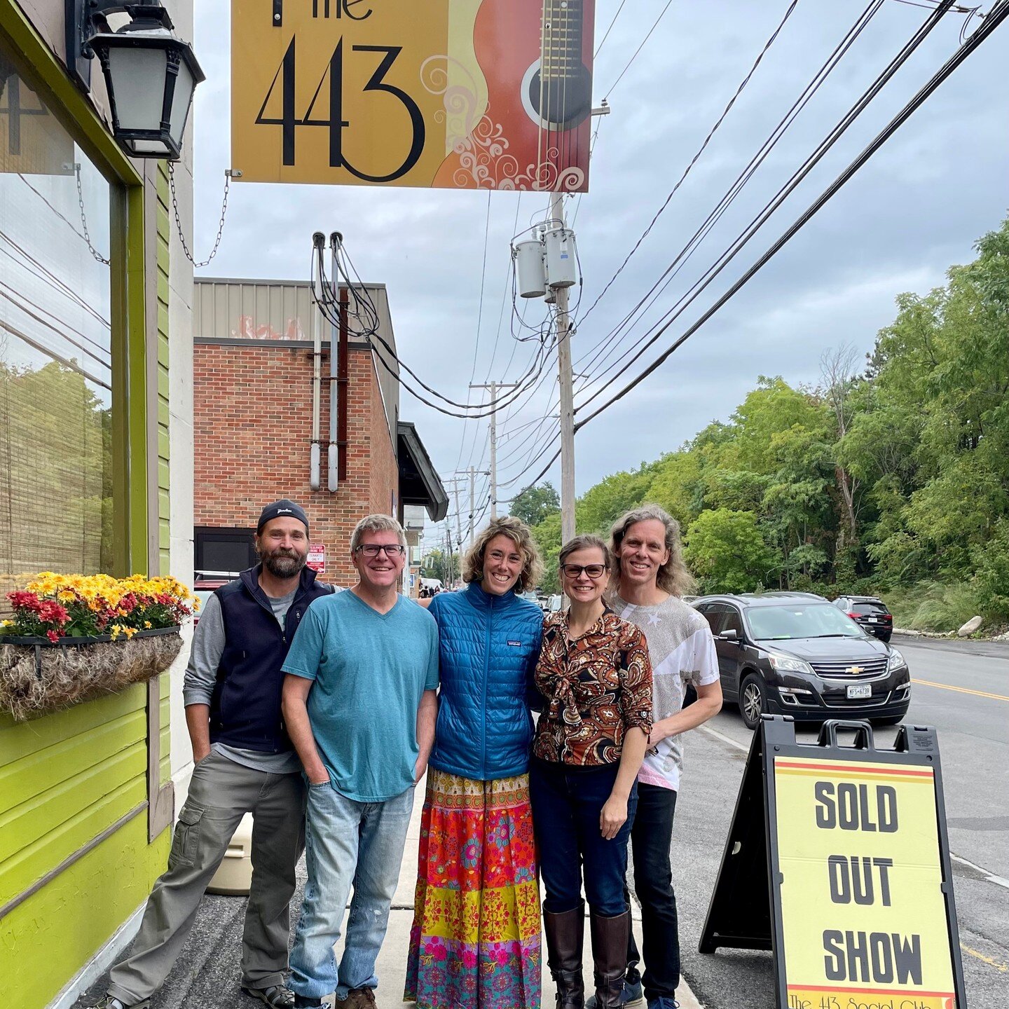 What a blast! Loved playing with this crew for the first Shakedown Sunday at @443socialclubcny in Syracuse! Special guest vocalist Maureen Henesey knocked the songs out the park... All topped off with the 443's delicious new grilled cheese (with Shak