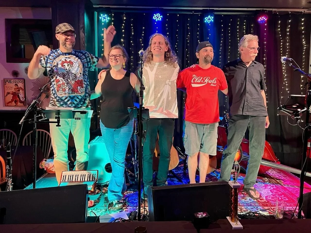 Taking the stage at the 443 Social Club with this amazing band tonight (8/7)&mdash;we are recording the show and digging into our favorite arrangements. Our last summer show... Come out of the  haze and heat and immerse in the music with us.