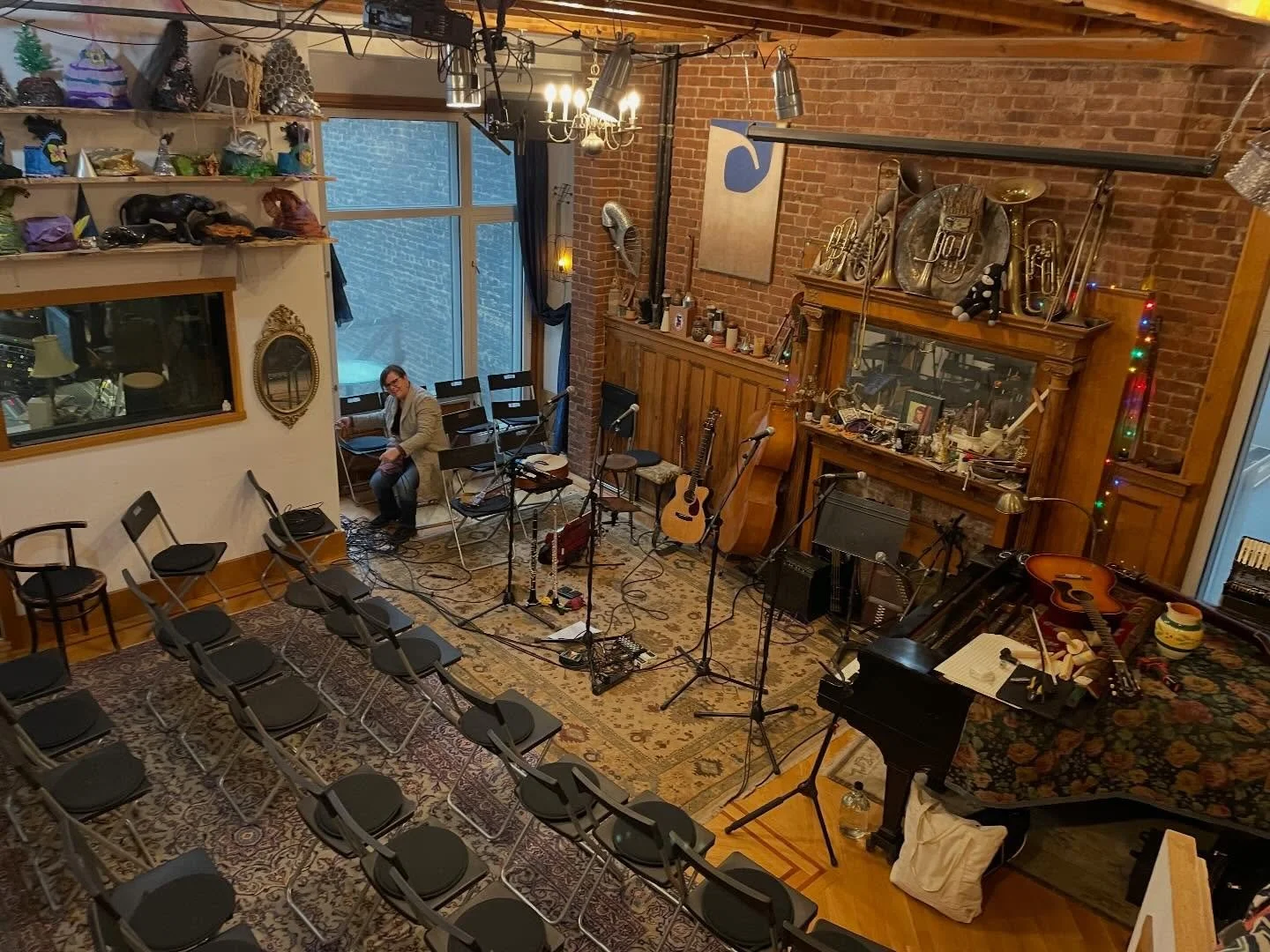 Tonight&rsquo;s beautiful stage in NYC for Dead to the Core with Jefferson Hamer and Mark Ettinger.