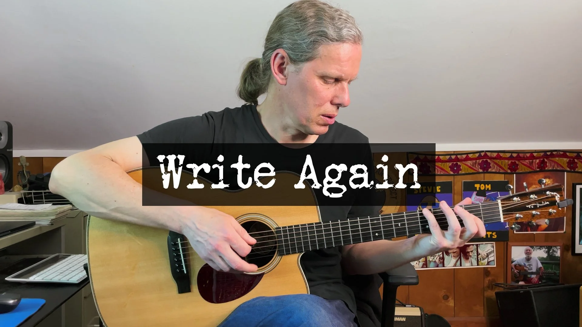 Guitar Sessions 56: Play the dropped-D waltz “Write Again”