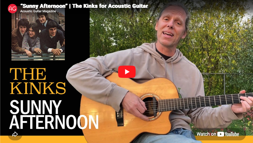 Solo acoustic take on the Kinks’ “Sunny Afternoon”