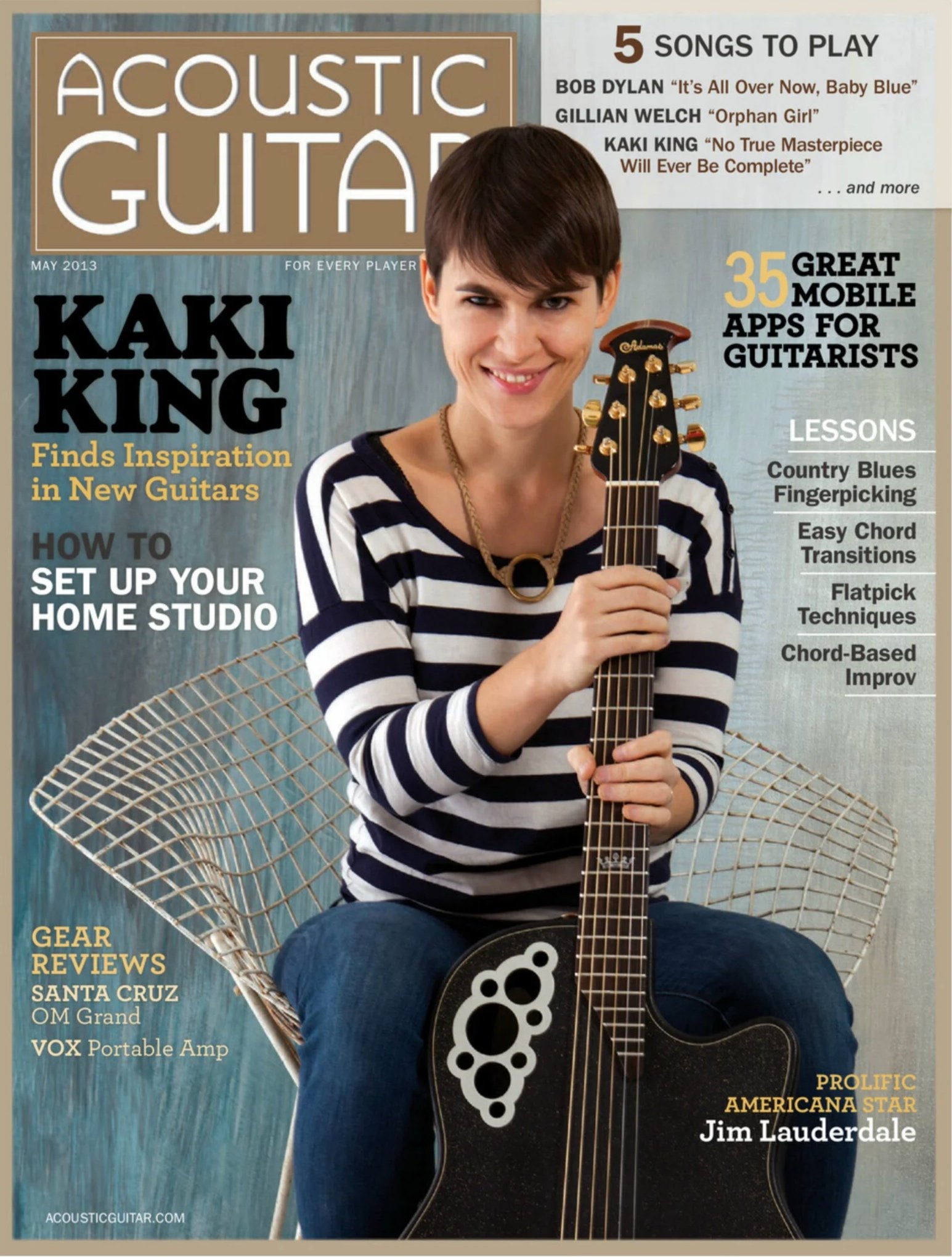 Kaki King, May 2013