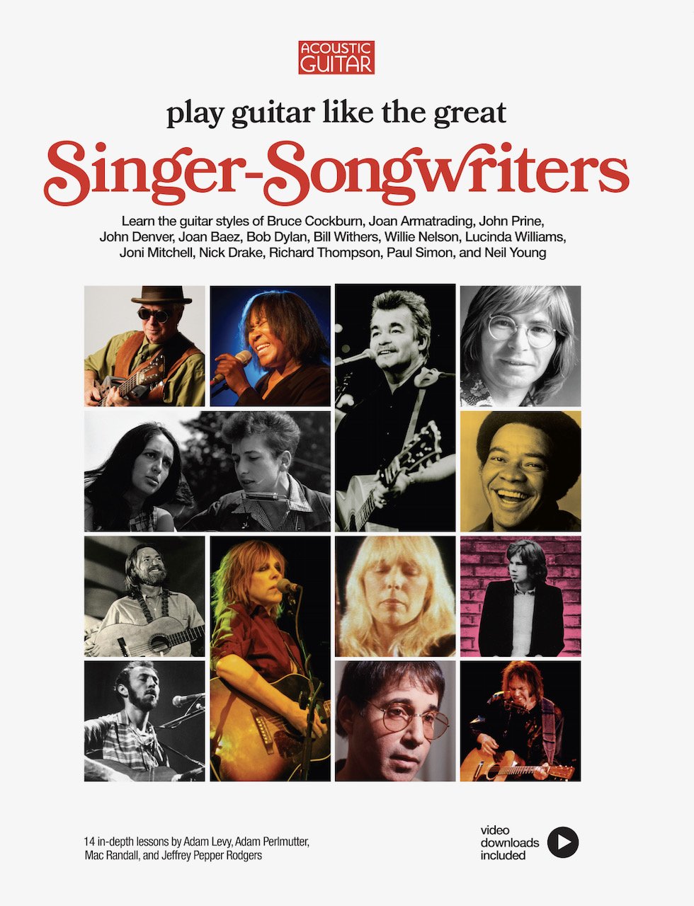 Play Guitar Like the Great Singer-Songwriters — Jeffrey Pepper Rodgers |  Words and music