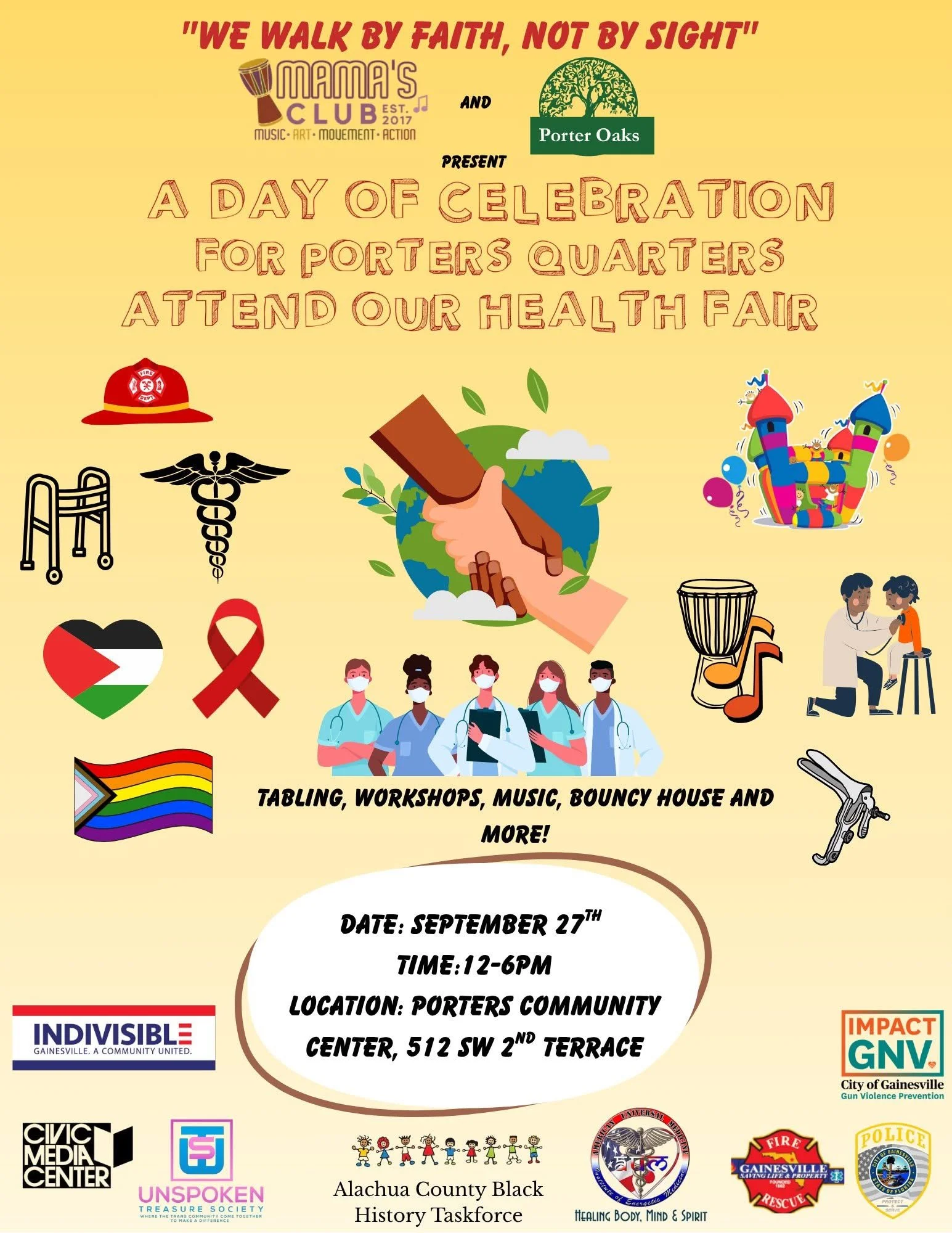 A Day of Celebration: Porters Quarters Health Fair