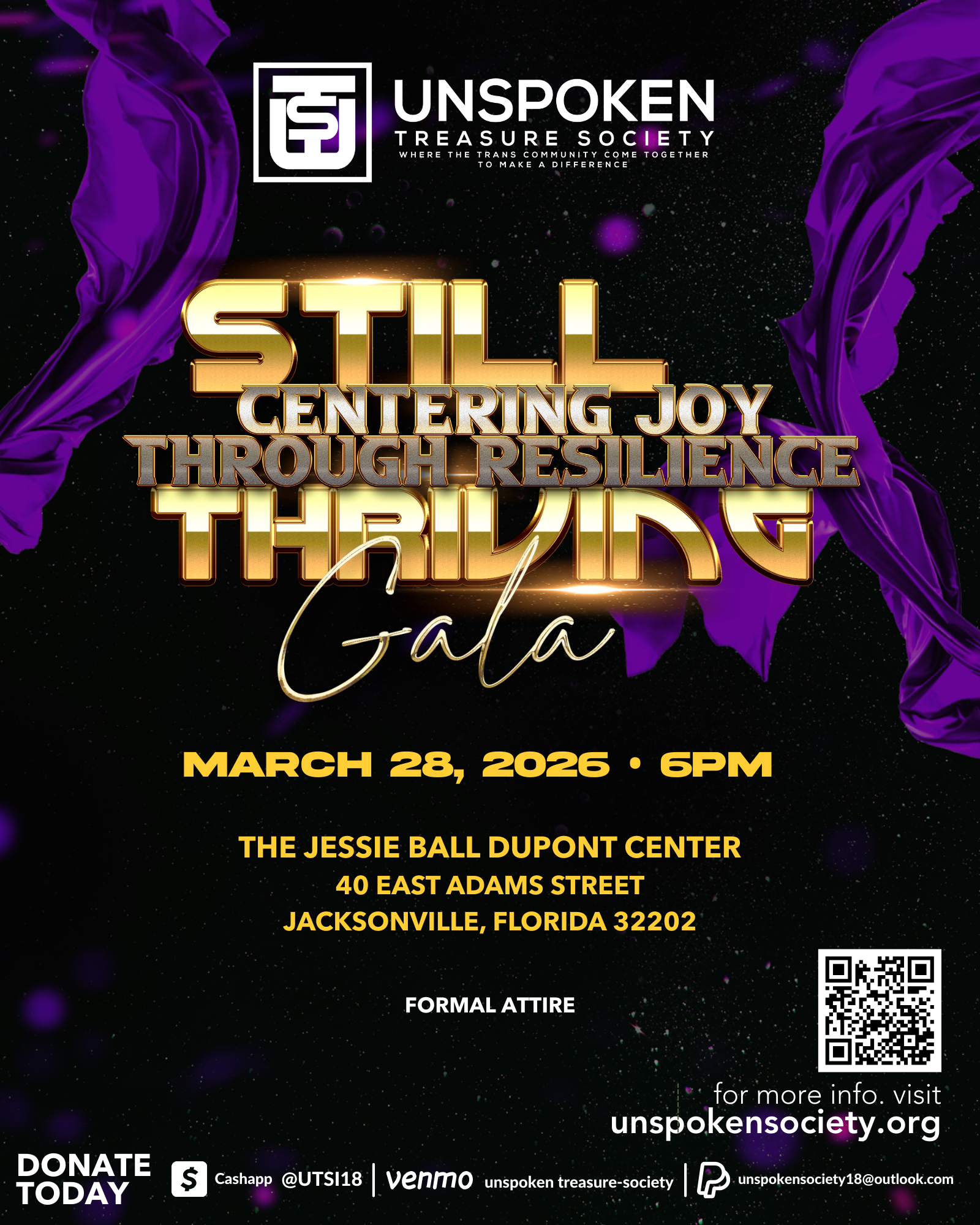 Still Thriving Gala: Centering Joy Through Resiliiance