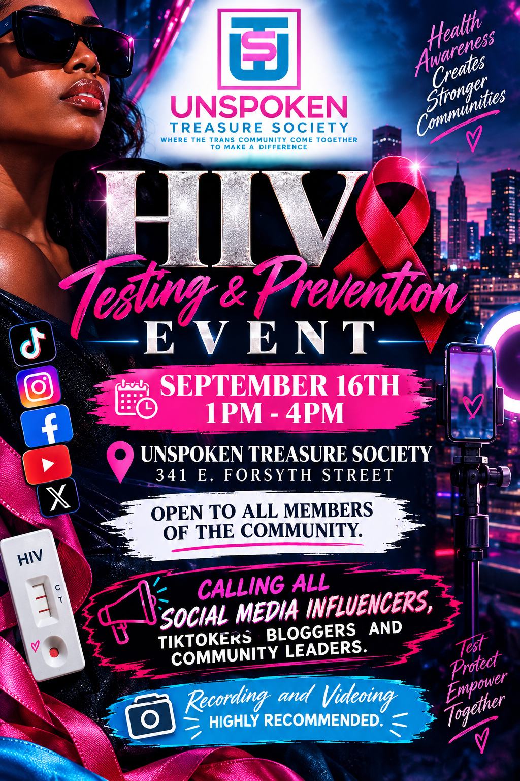 HIV Testing and Prevention Event