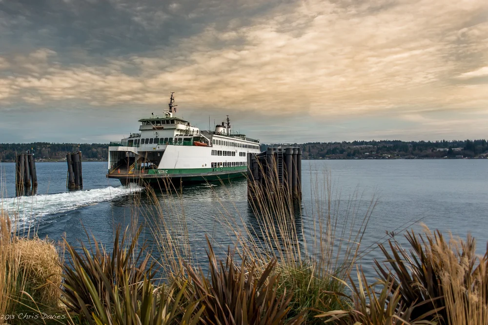The ferry MV Kitsap at Bremerton