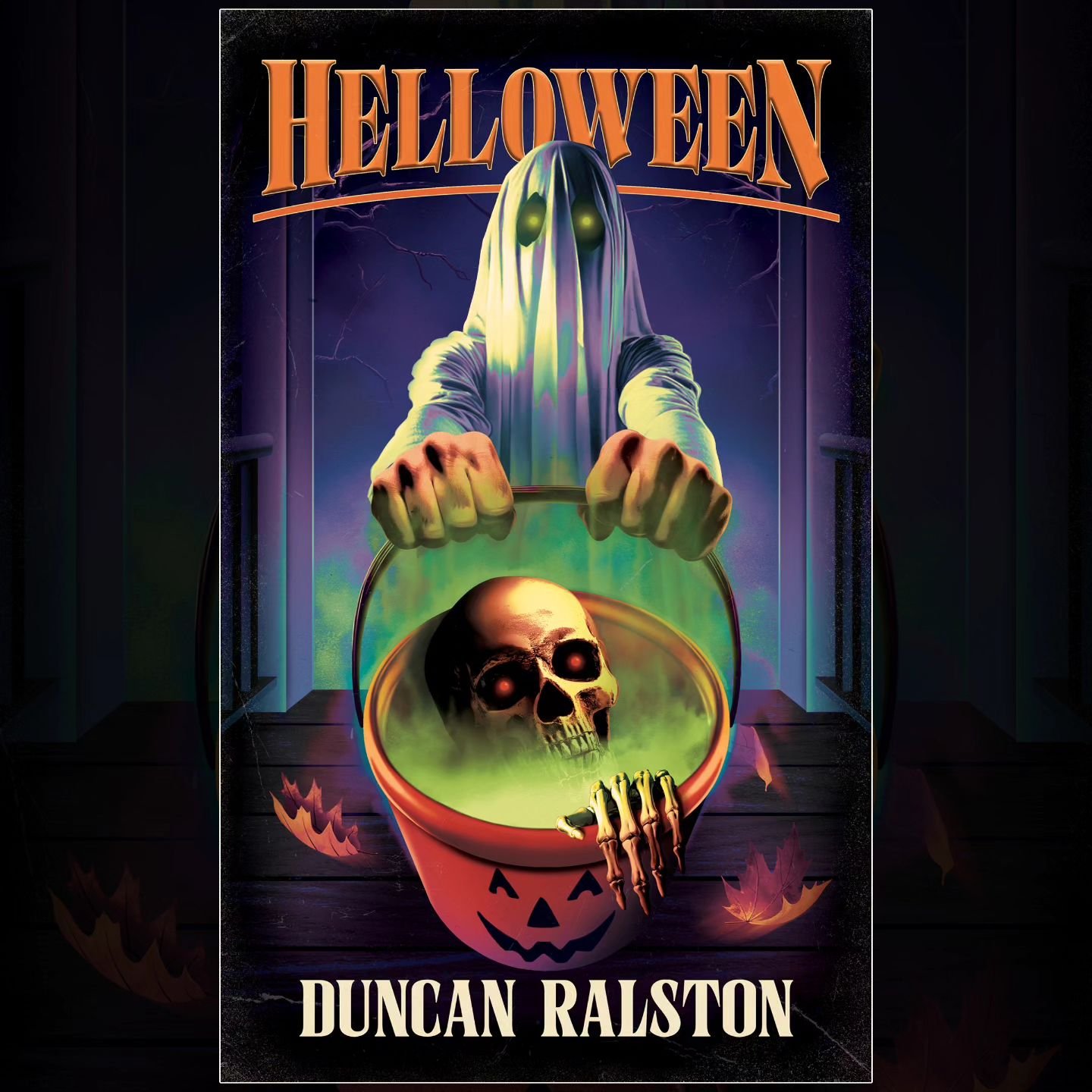 Happy to reveal the cover I designed and illustrated for Duncan Ralaton's Helloween. Illustrating book covers for @userbits has been so much fun, and this cover was no exception. Working on this definitely helped put me in the holiday spirit. The ill