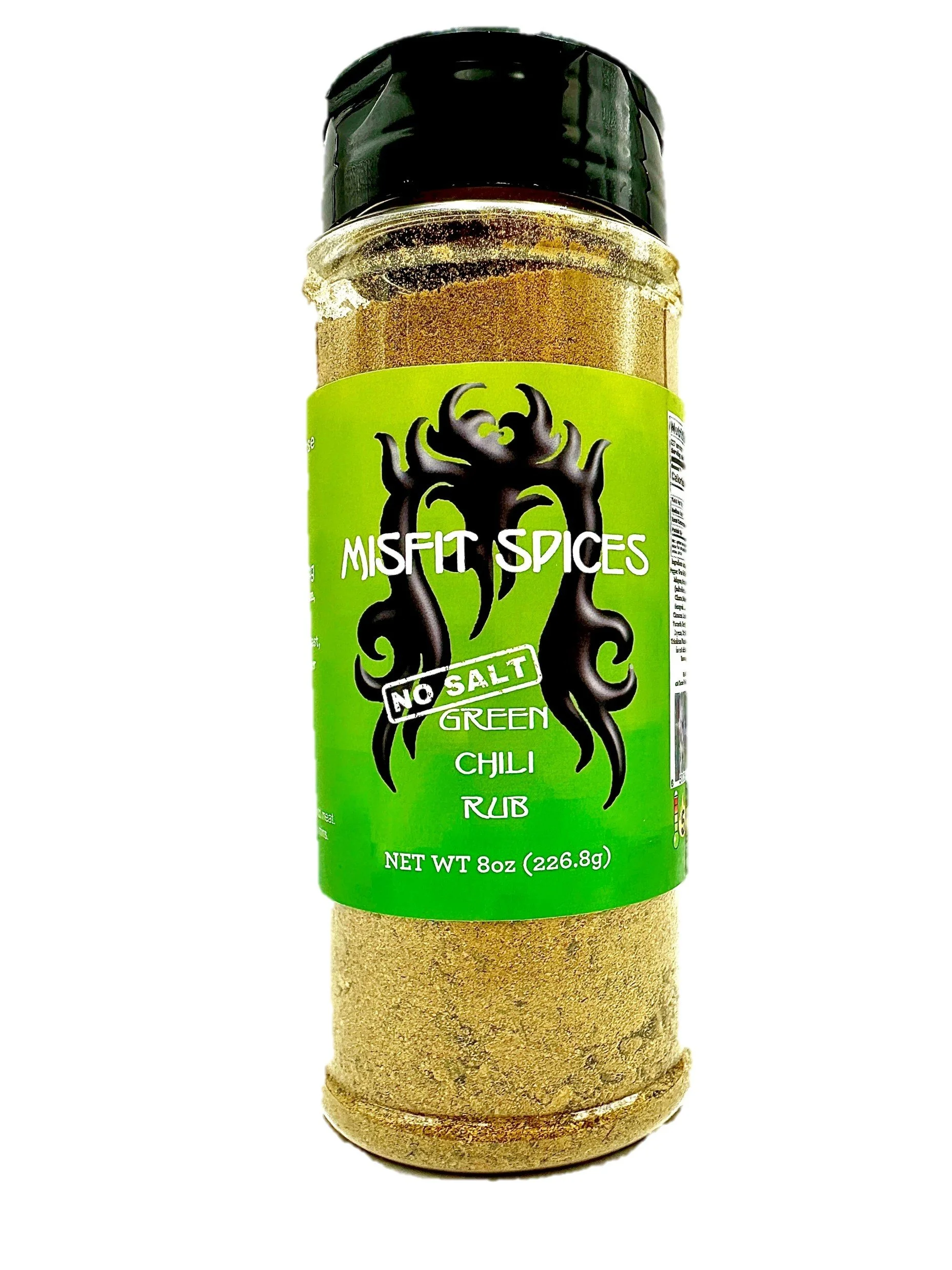 Green Chili Rub- No Salt BIG Bottle