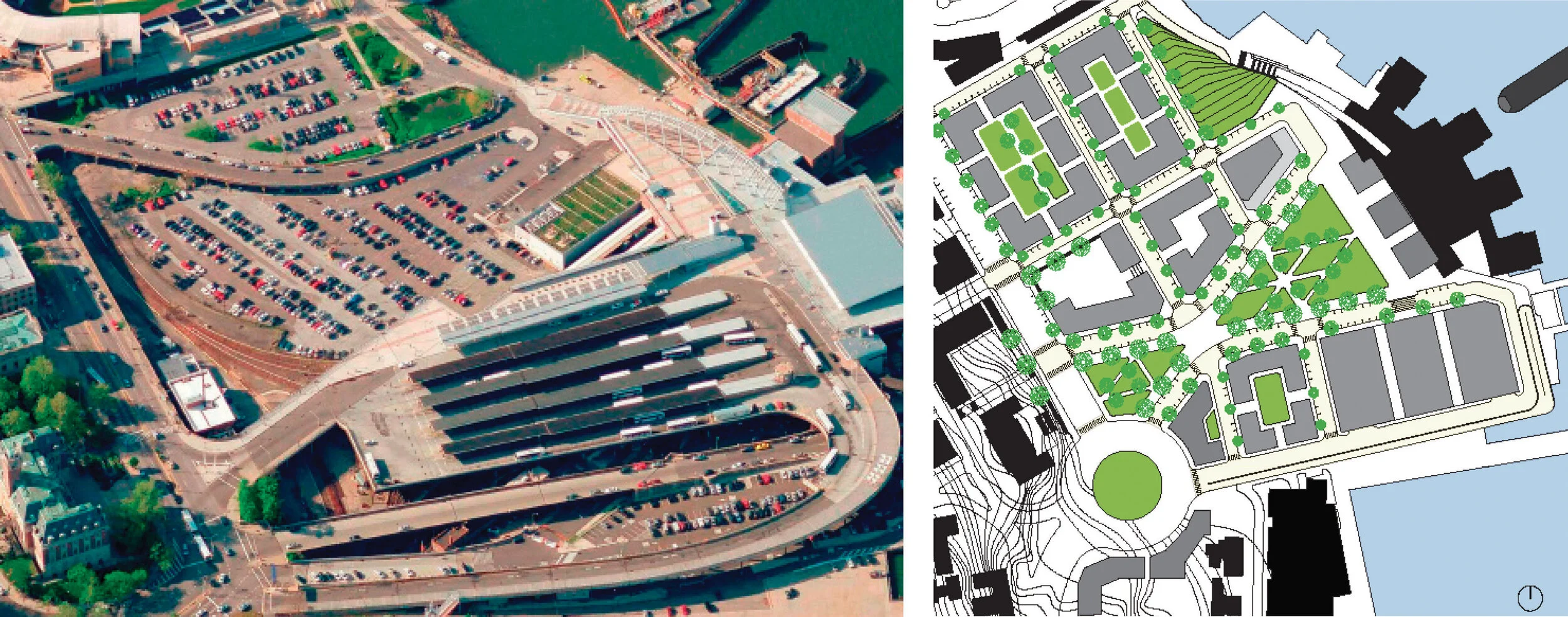 Existing Site and Proposed Plan