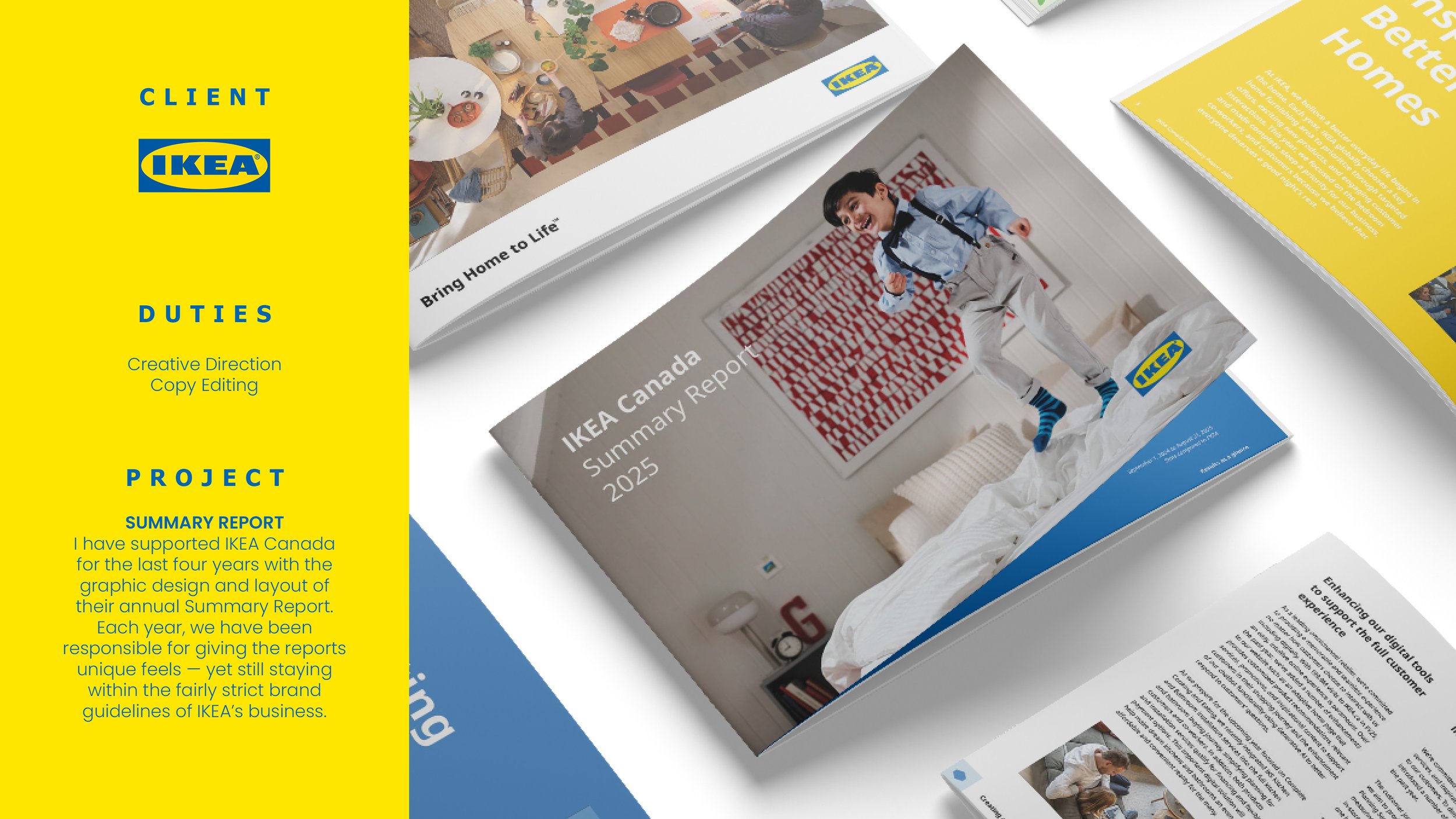 CREATIVE DIRECTION + PROJECT MANAGEMENT