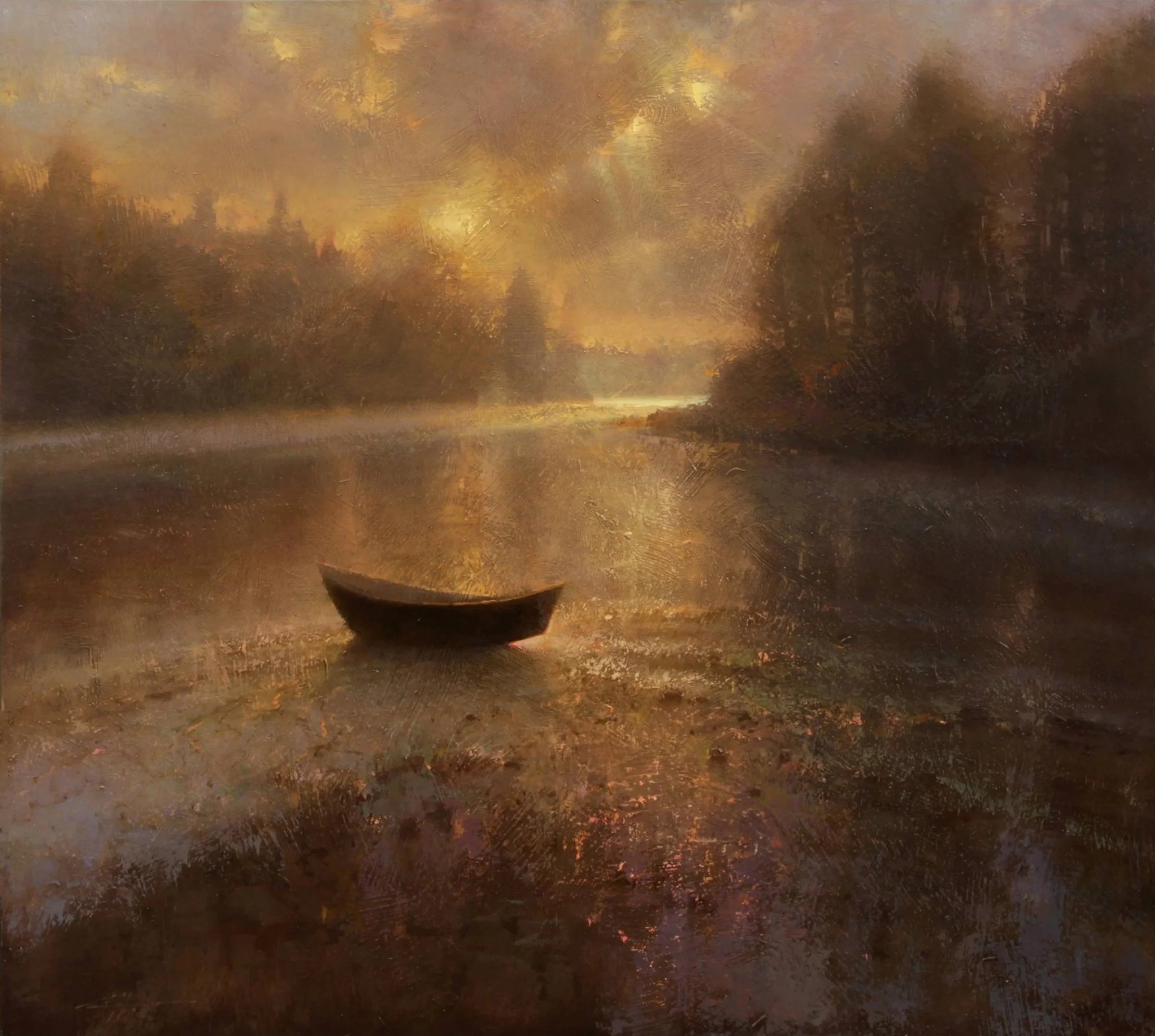 Brent Cotton – "Where the River Rests"
22" x 24" Oil on Board
$8,000 - SOLD