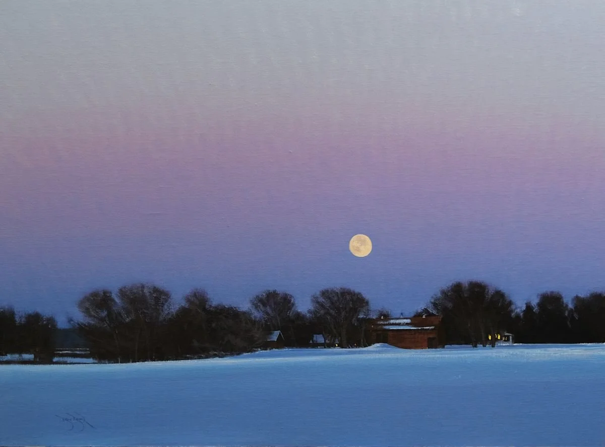Ben Bauer – "Leaving a Cold Fluorescence"
27" x 37" Oil on Linen
$12,500