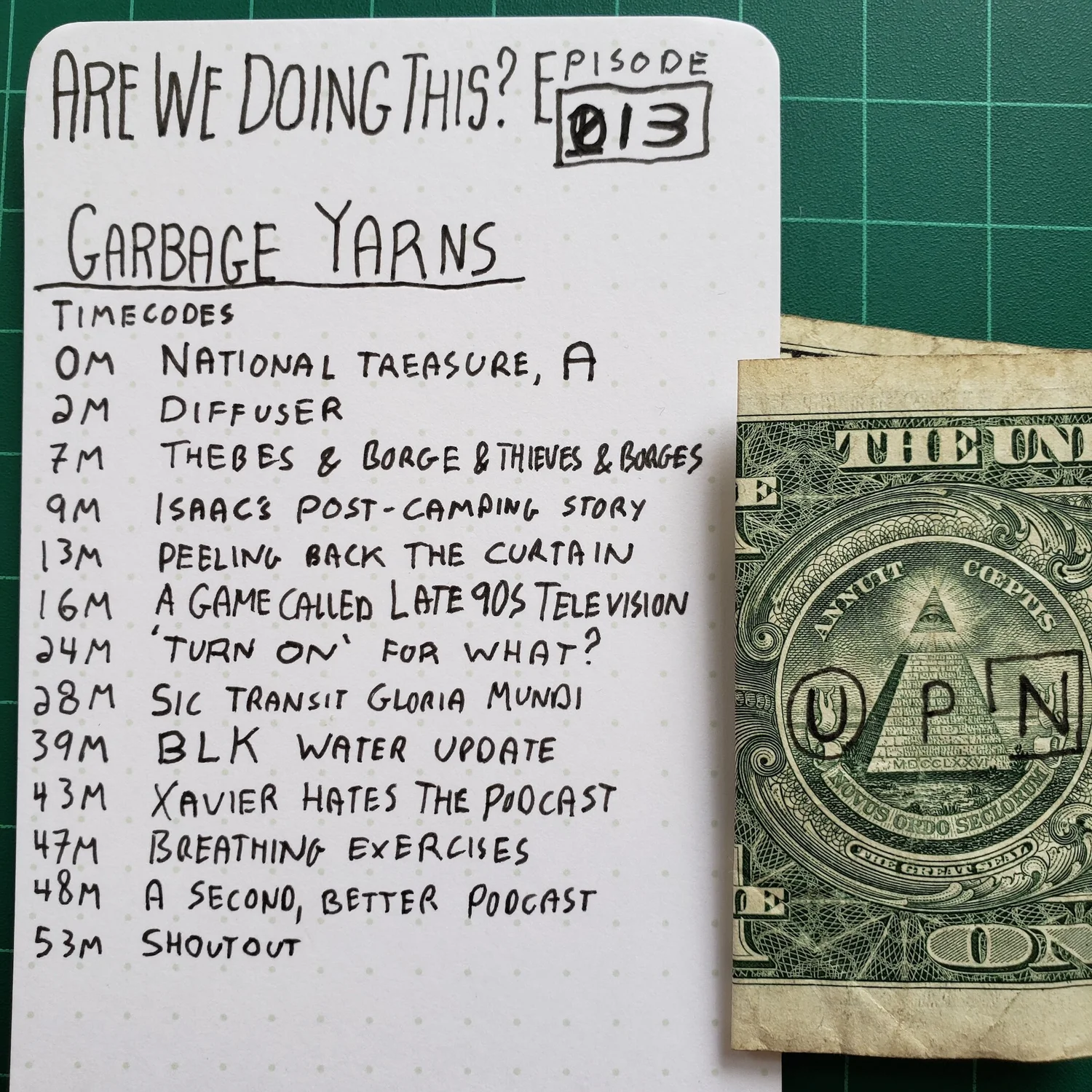 Garbage Yarns episode artwork