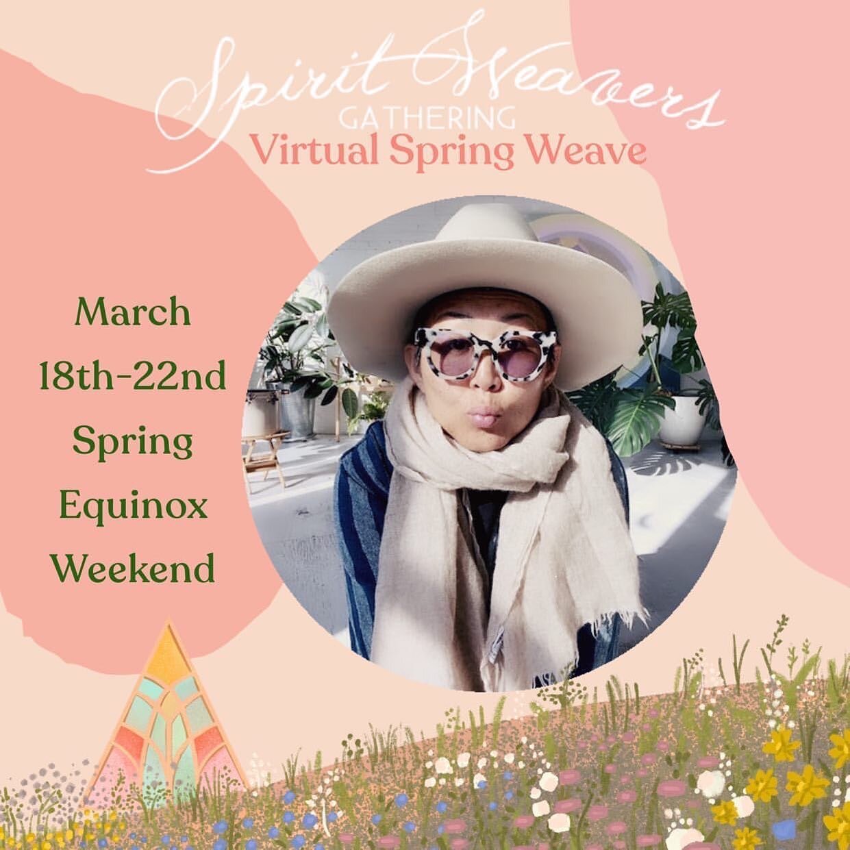 I am also teaching tomorrow alongside powerful womxn - I am focusing on ancestral healing in OUR BODY &amp; MIND, without escaping the complexities of this reality.  Hope y&rsquo;all join in via @spiritweavers virtual weave🌈
*

This class offers sim