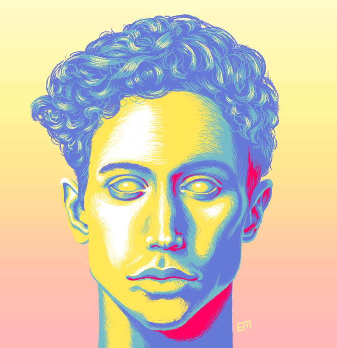 Vaporman, 2020 // digital painting
