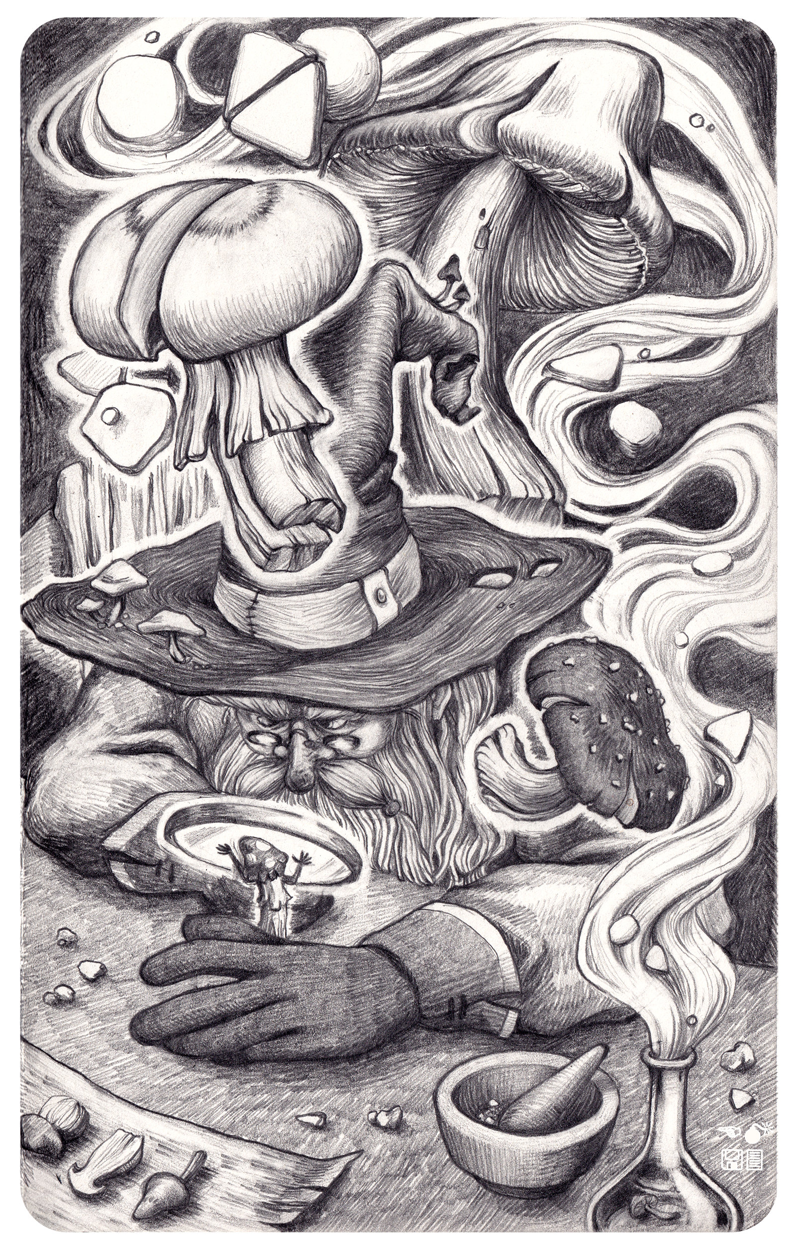 Untitled, 2021 // graphite on paper