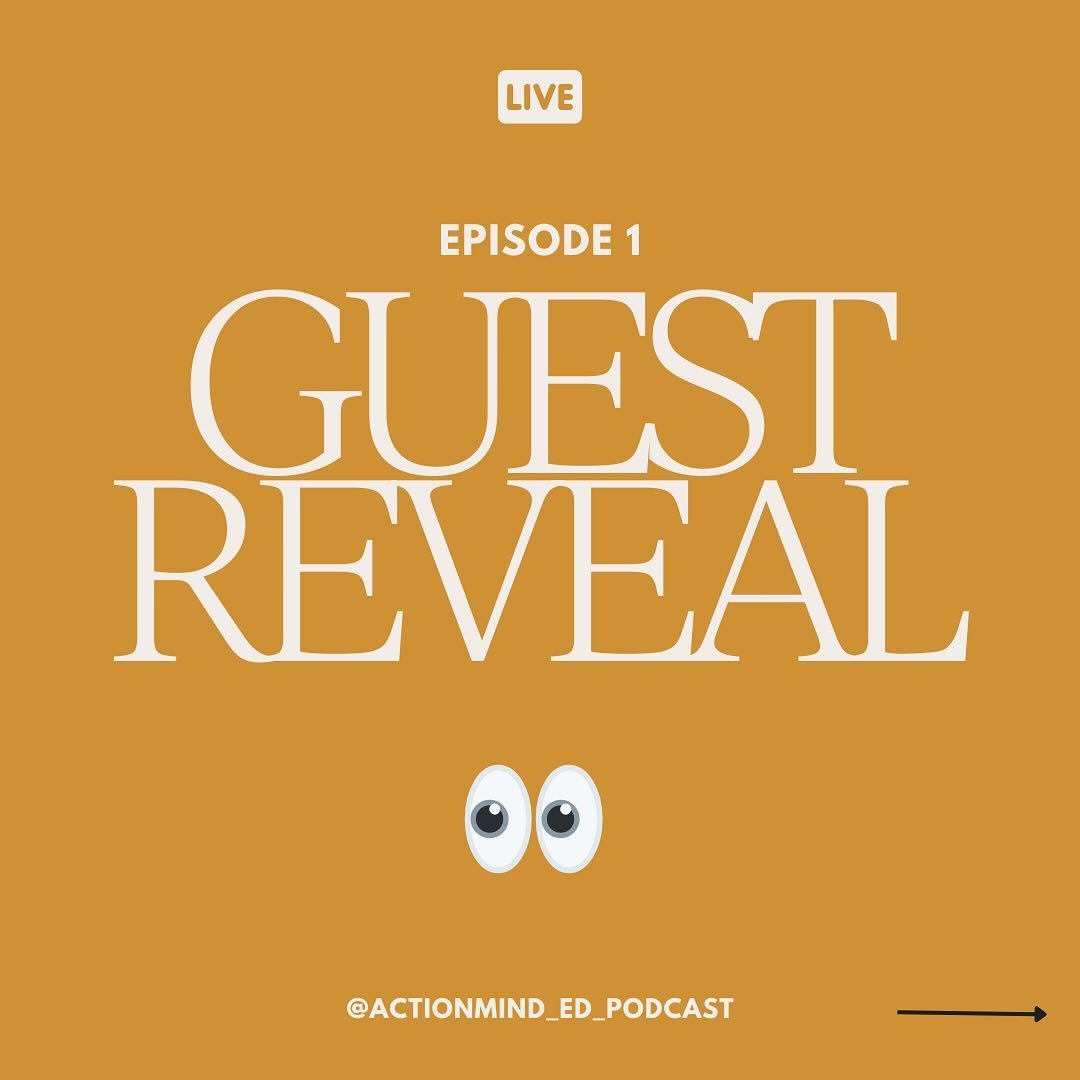 It&rsquo;s Guest Reveal Day for Ep. 1! 👀✨

➡️ Swipe to meet the first debut guest on @actionmind_ed_podcast, and stay tuned for an additional guest surprise unveiled in the episode. 

Get ready! Episode 1: DEI or DIE, premiering on March 11th.

#act