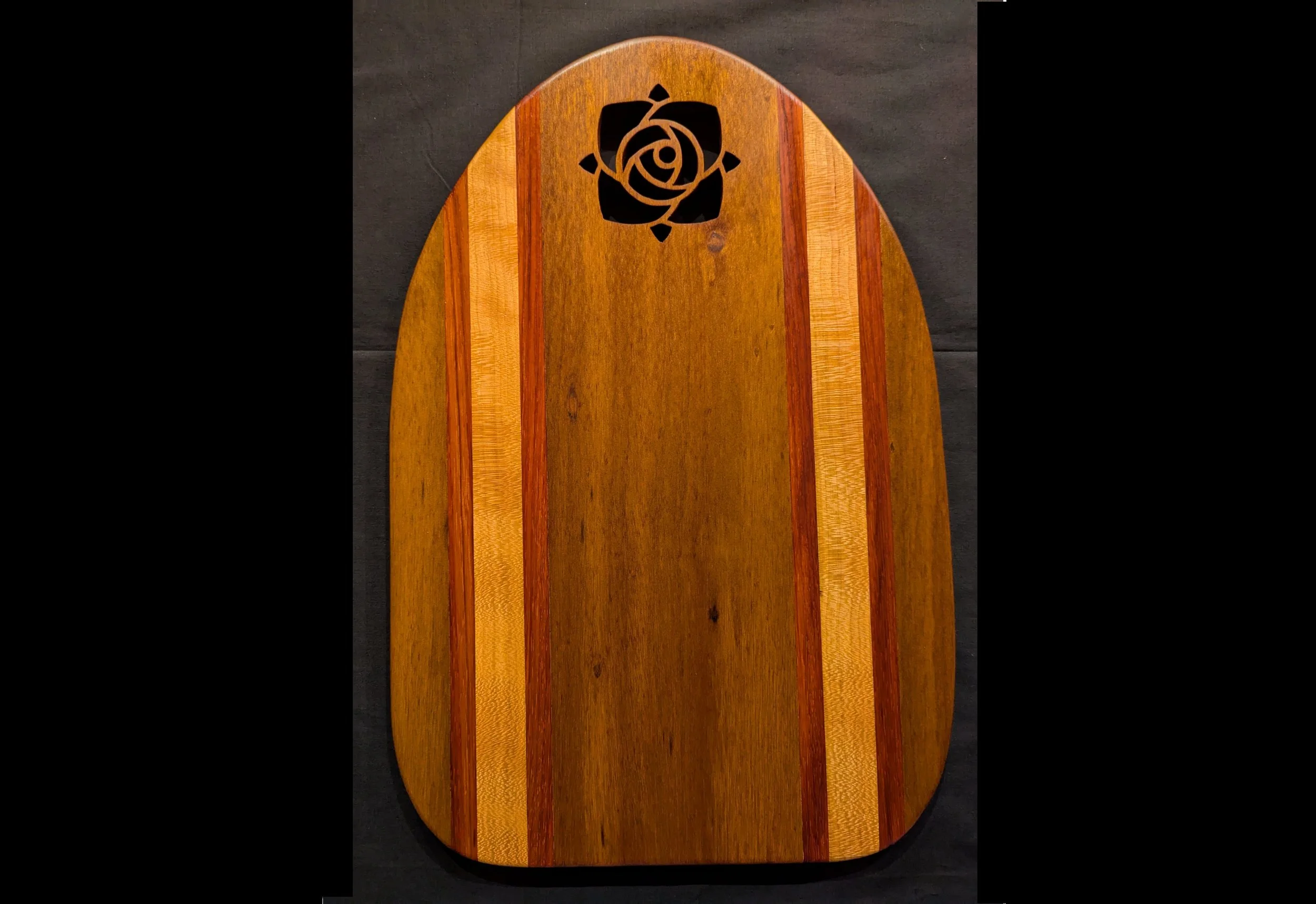 Image of a wooden serving board