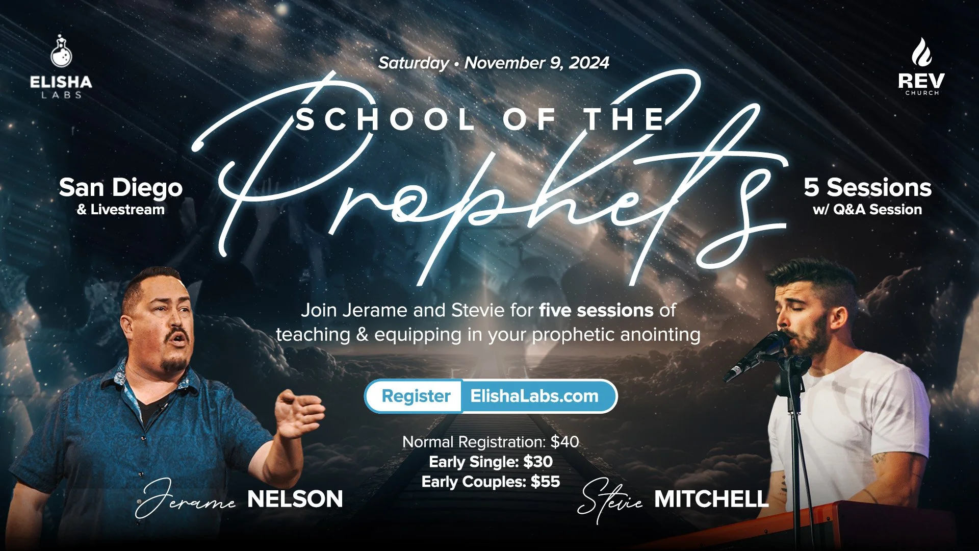 Upcoming Events — Elisha Labs