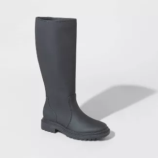 Black Tall Boot