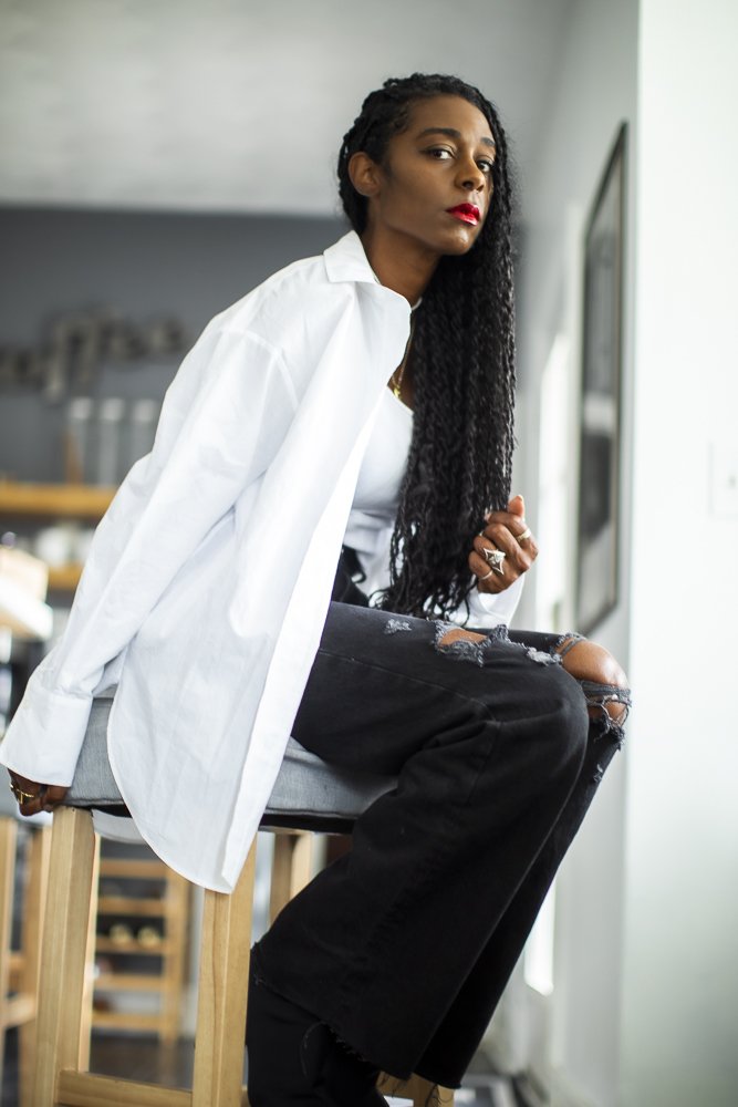Fashion Flavor: How To Wear Fall Trends: The White Button Up