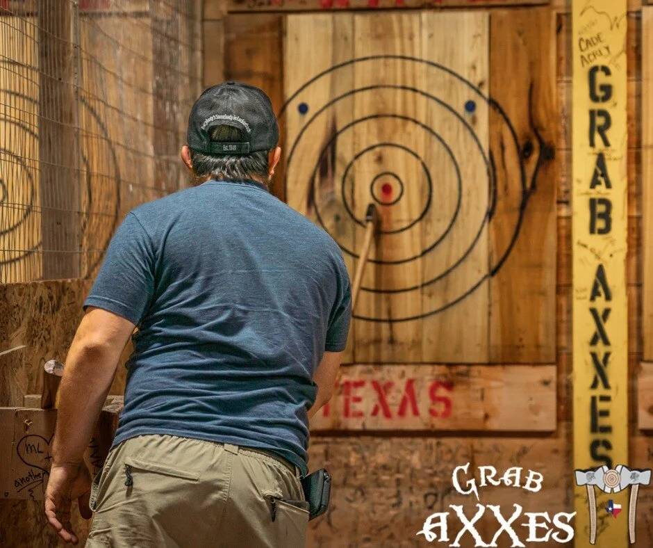 Grab Axxes Axe Throwing Hall