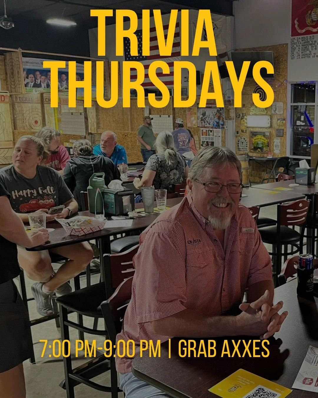 Ready to put your trivia skills to the test? Tonight at Grab Axxes, 7 to 9 pm, join us for Trivia Night and bring your A-game!

Whether you're a trivia newbie or a seasoned quiz master, our lively atmosphere and great company make it the perfect way 