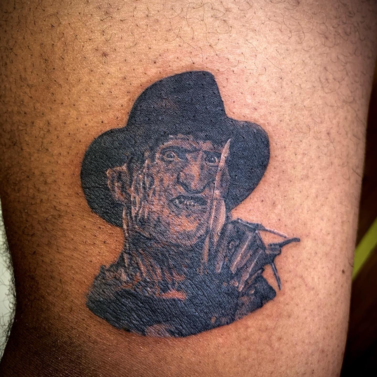 Freddy #ink #inked #tattoo #tattoos #art #artist @blacklantern_artcollective