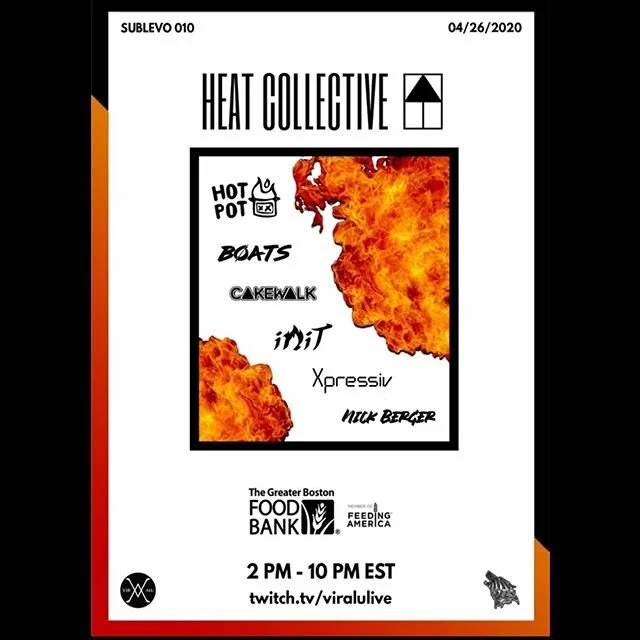 Sunday we are bringing in another wave of heat for an all day fundraiser. 
Join us from 2pm-10pm for music all day to support @gr8bosfoodbank