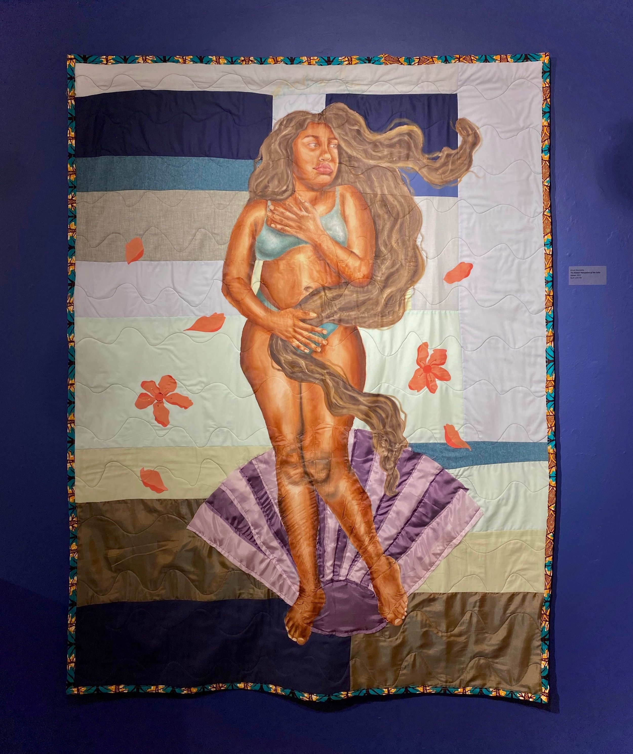 The Rotten Persuasion Of The False Venus
2021
Quilt with Oil