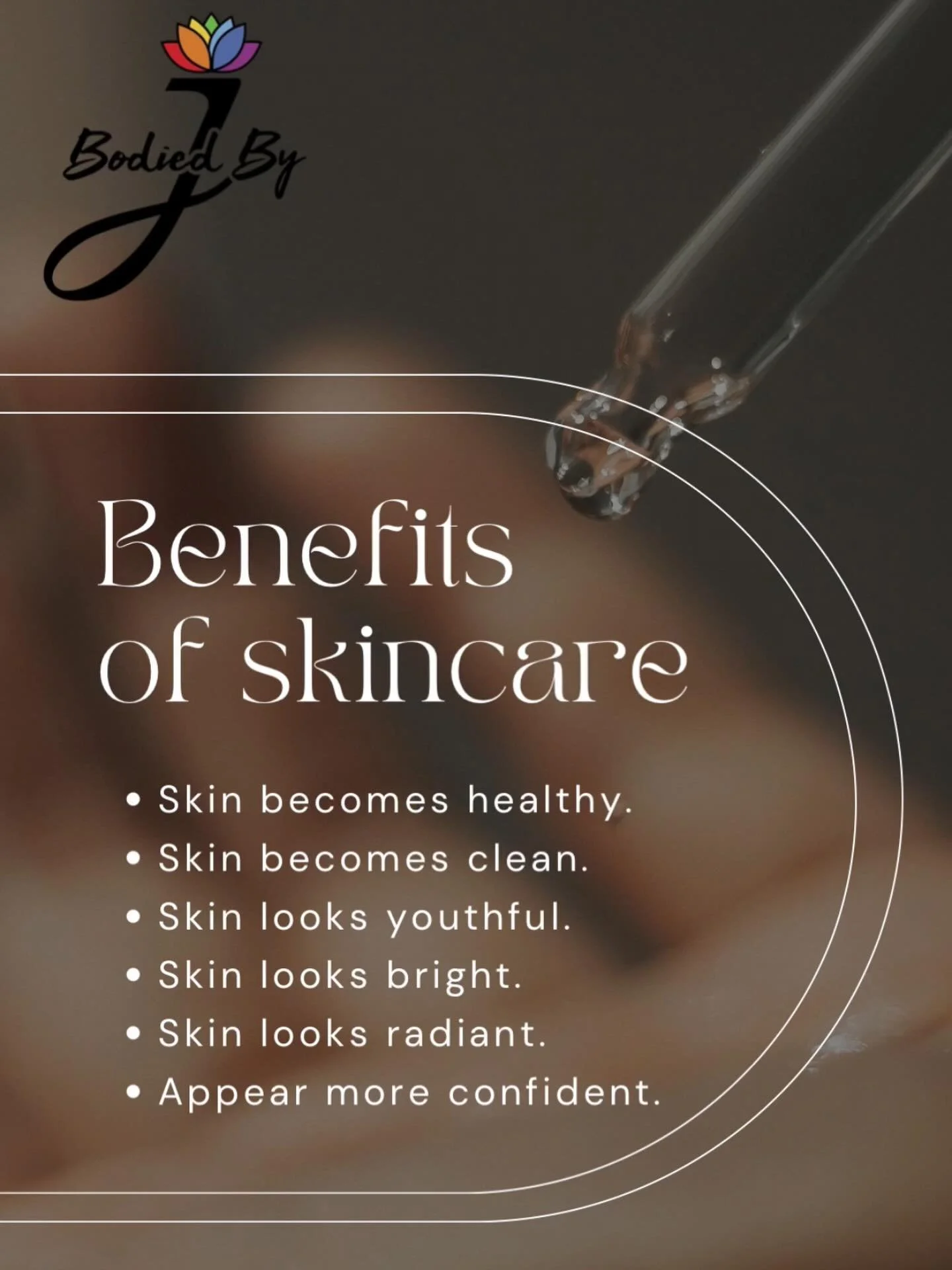 Take care of your skin &amp; your skin will take care of you!
