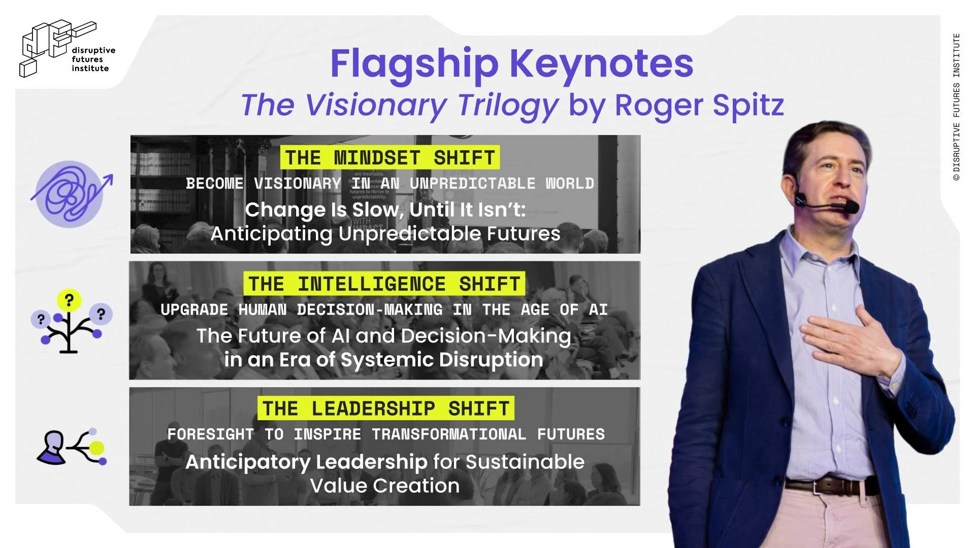 Flagship Keynotes The Visionary Trilogy by Roger Spitz