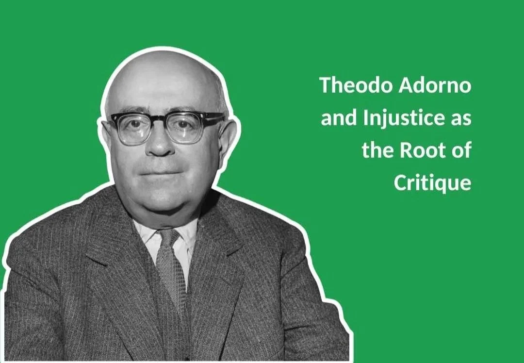 Injustice As The Root Of Critique