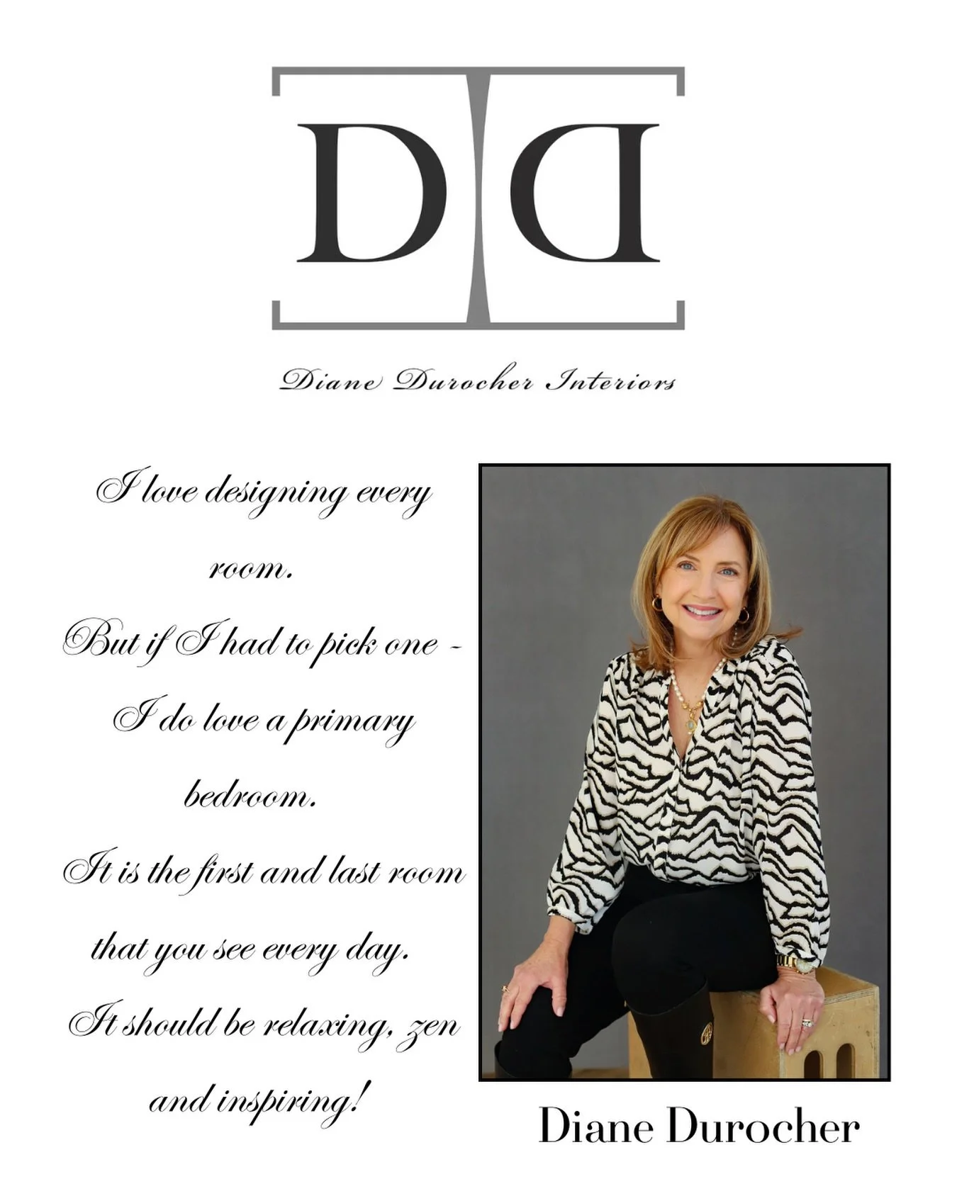Meet the Designer Monday 
.
#dianedurocherinteriors #dianedurocher #asidnj #interiordesign #interiordesignnj