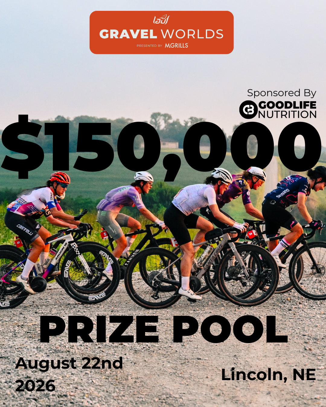 Lauf Gravel Worlds Announces $150,000 Prize Pool
