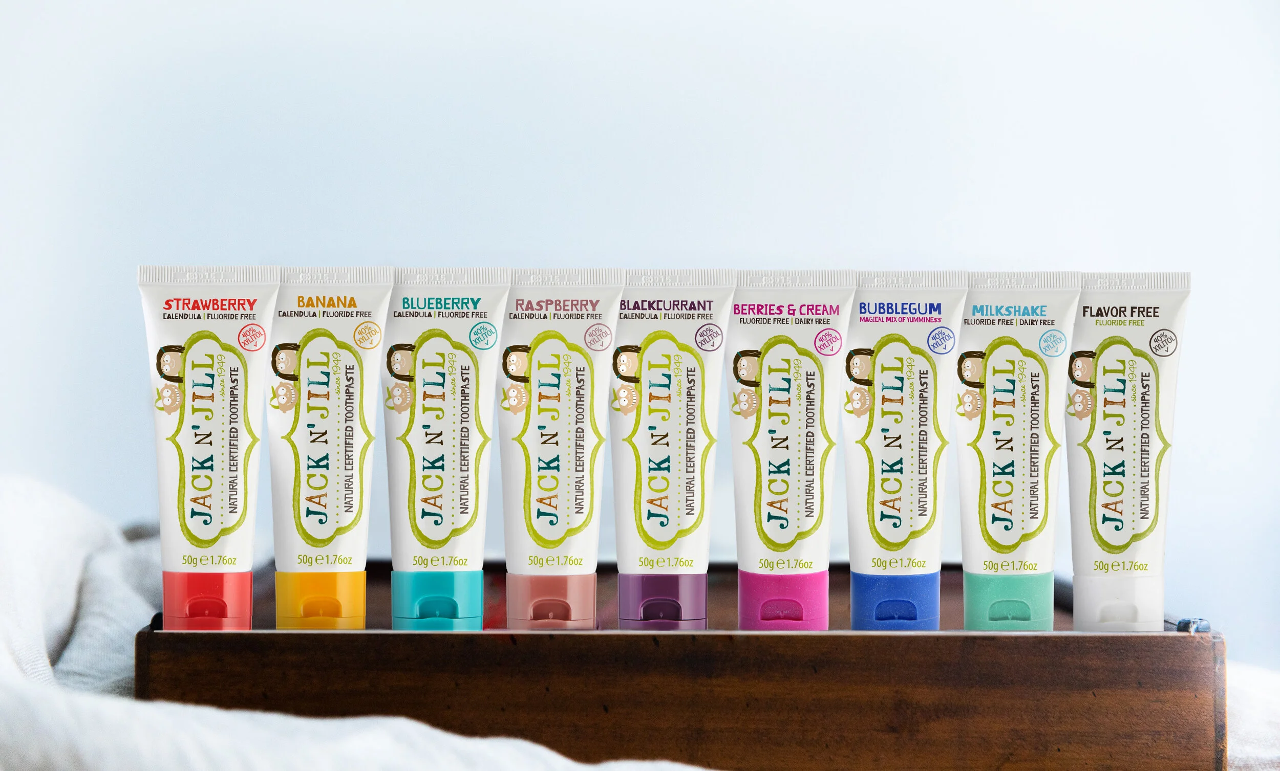Blueberry Jack N' Jill Natural Toothpaste 50G — ptMUM.co