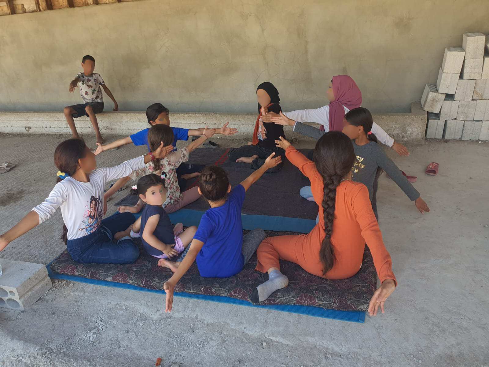TCTSY for Children has had a profound impact on the mental health of these refugees
