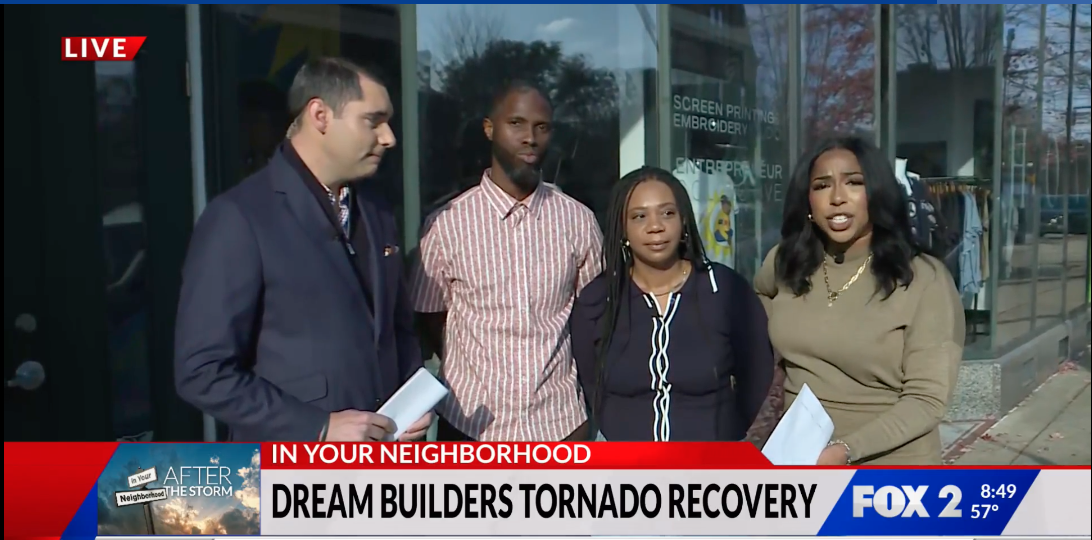 Dream Builders talks tornado recovery