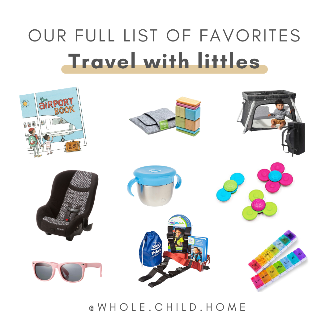 Travel Bags for Montessori Toddlers - Screen Free Options for travelling or  eating out - how we montessori