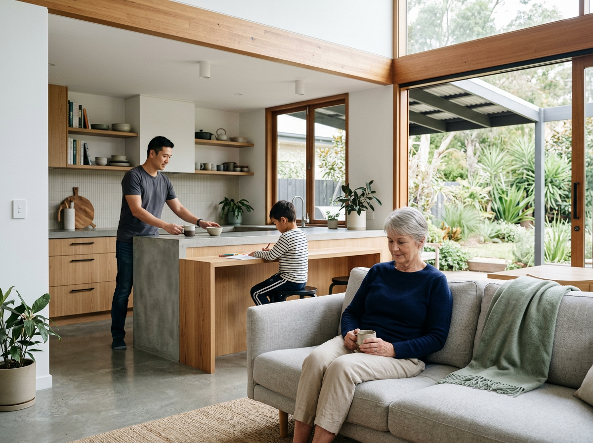 intergenerational second storey addition