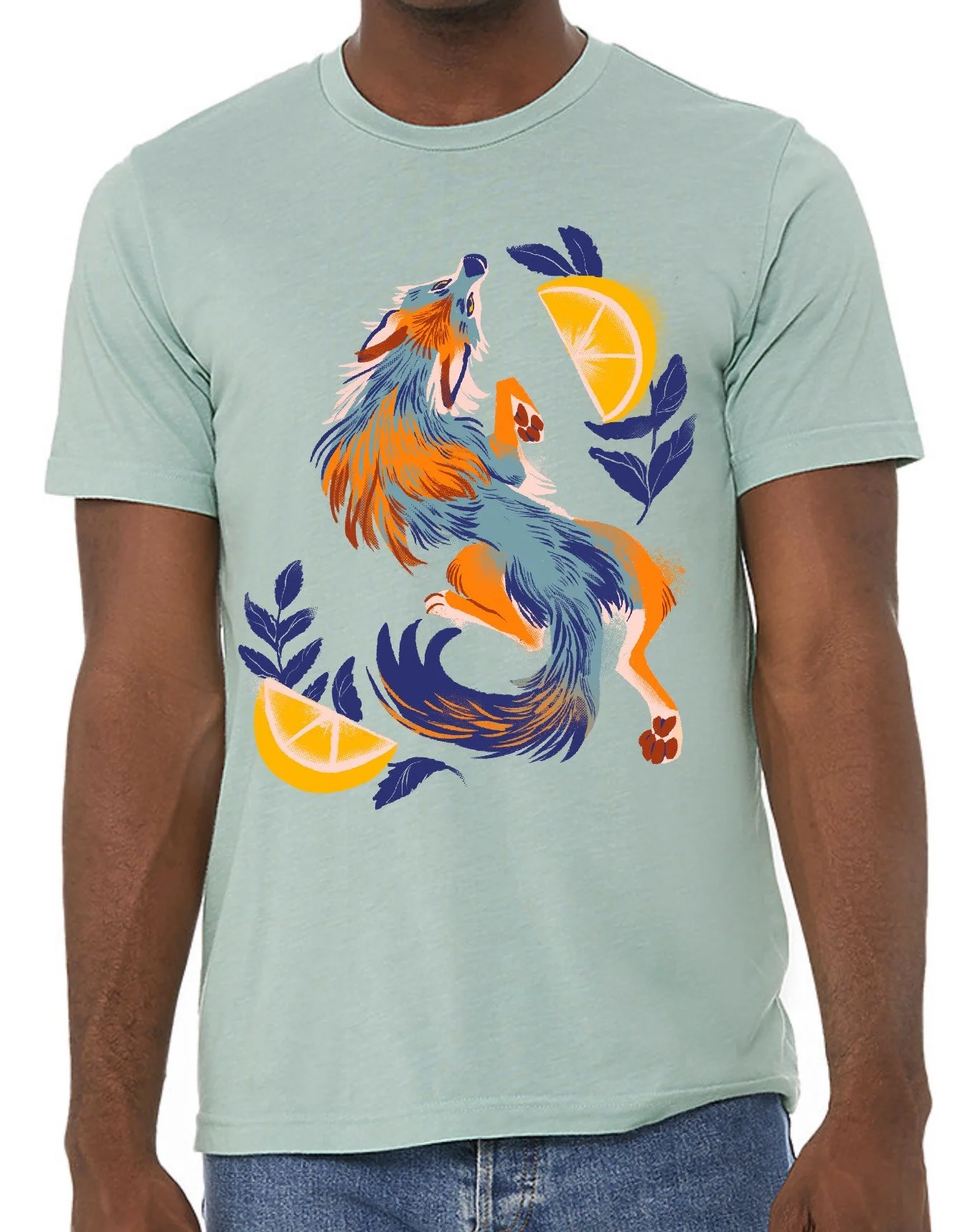 Coyo - Tea Tshirt by FurBakery