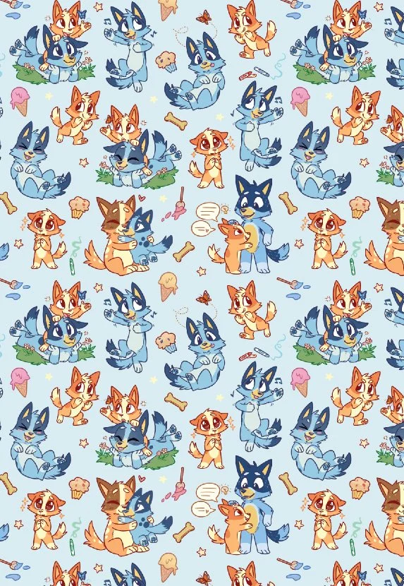 Blue Dog Family Jacket