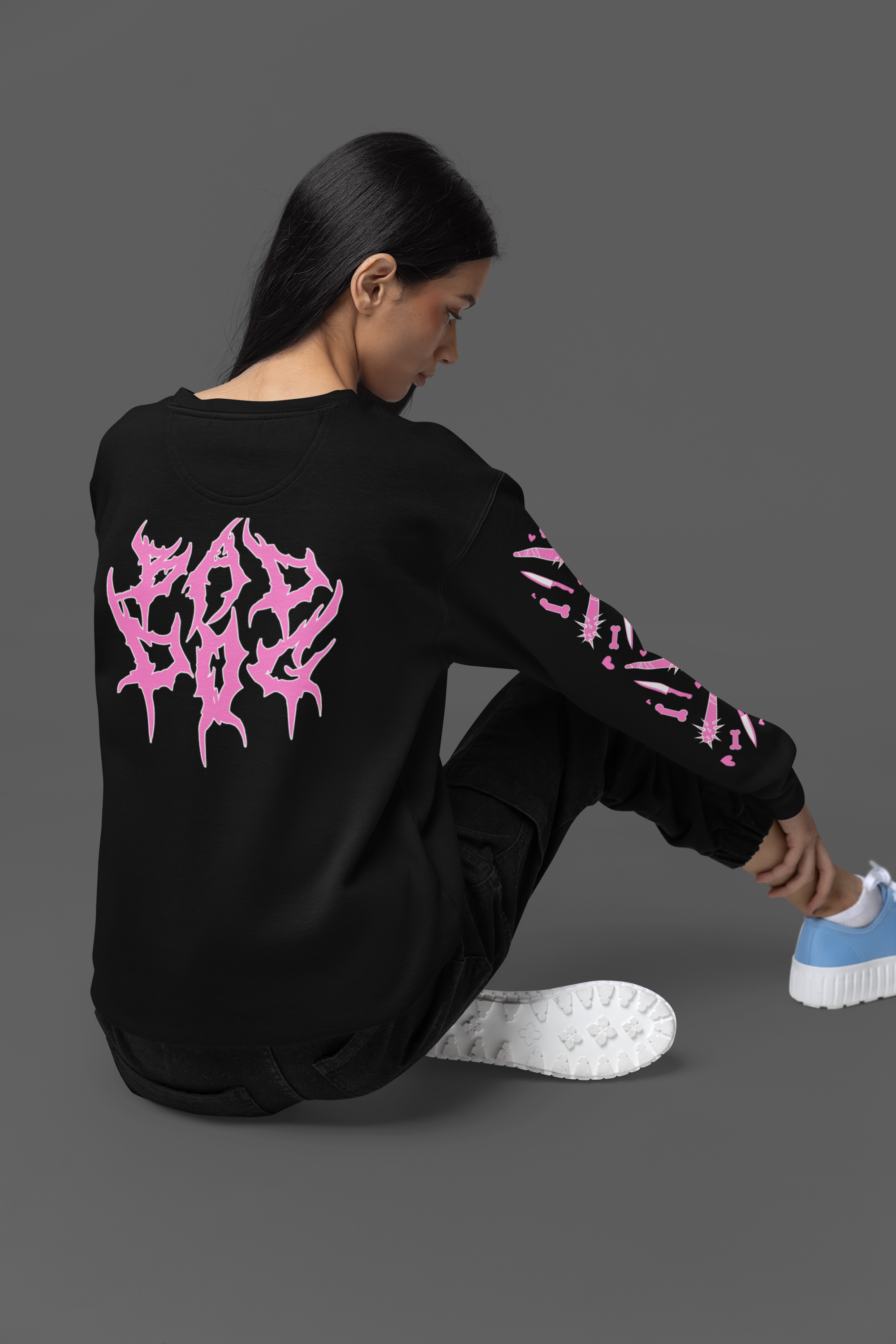 back-view-mockup-of-a-woman-sitting-on-the-floor-while-wearing-a-comfort-colors-sweatshirt-m52973.png