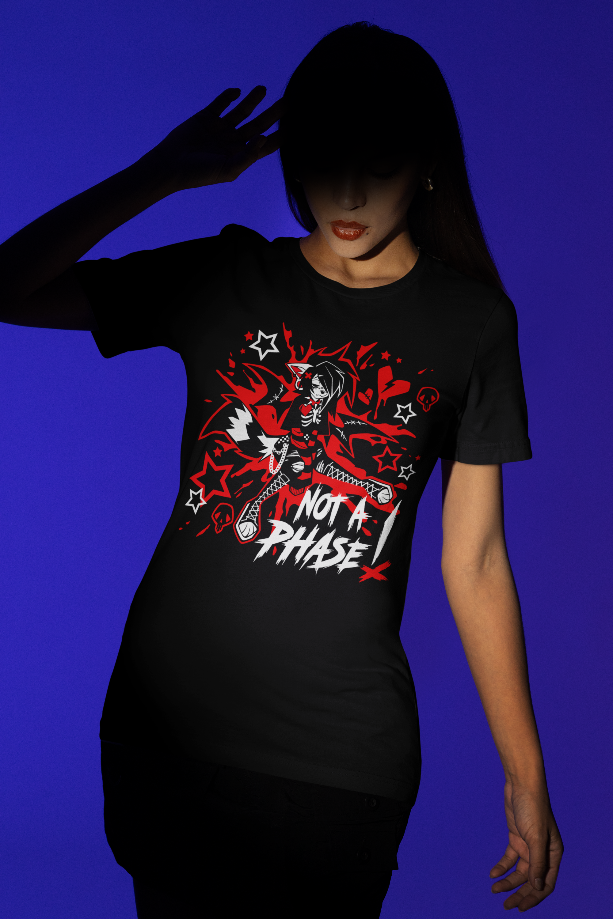 Not A Phase By SpookieGhoulie Tshirt
