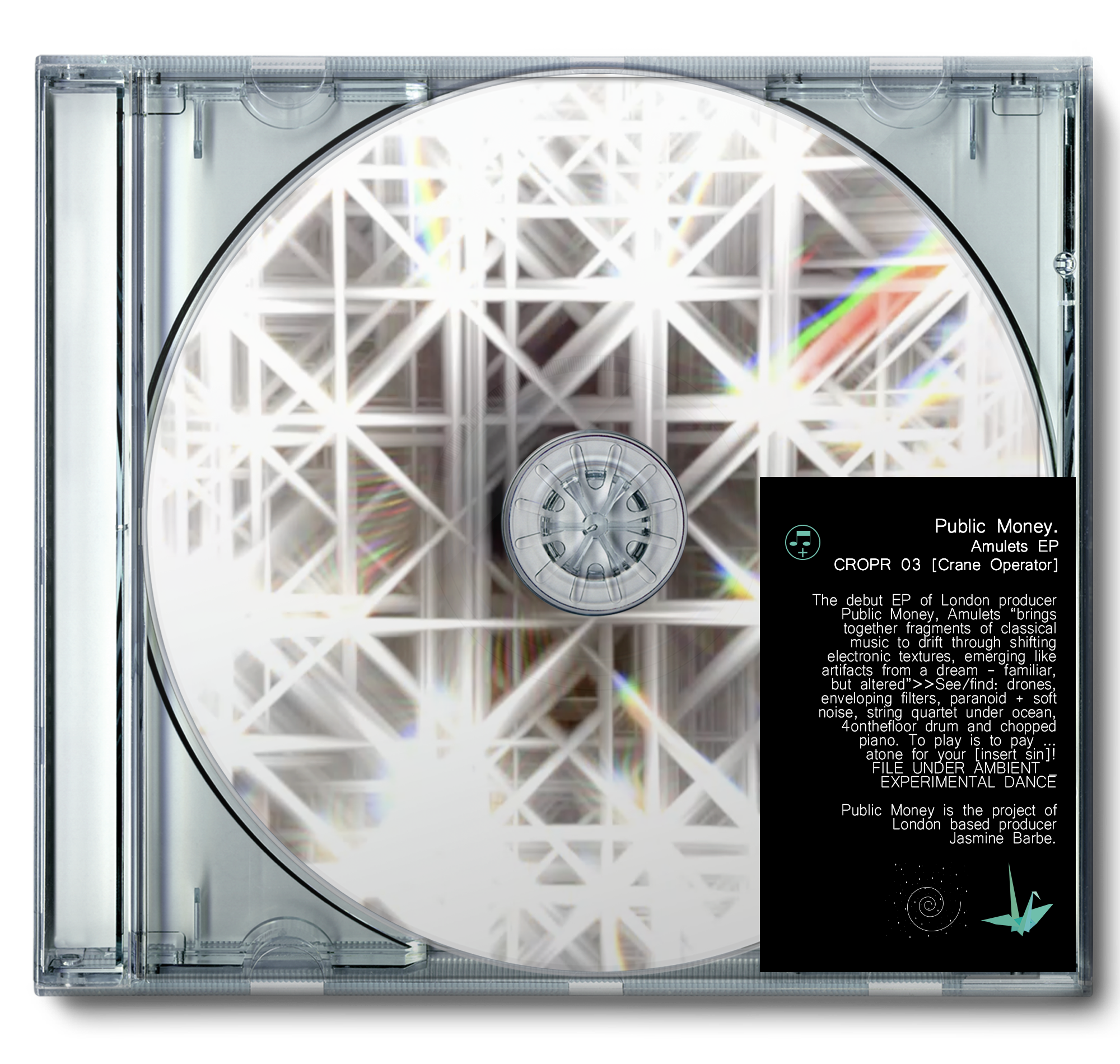 Public Money - Amulets EP (Crane Operator CD) [PREORDER]