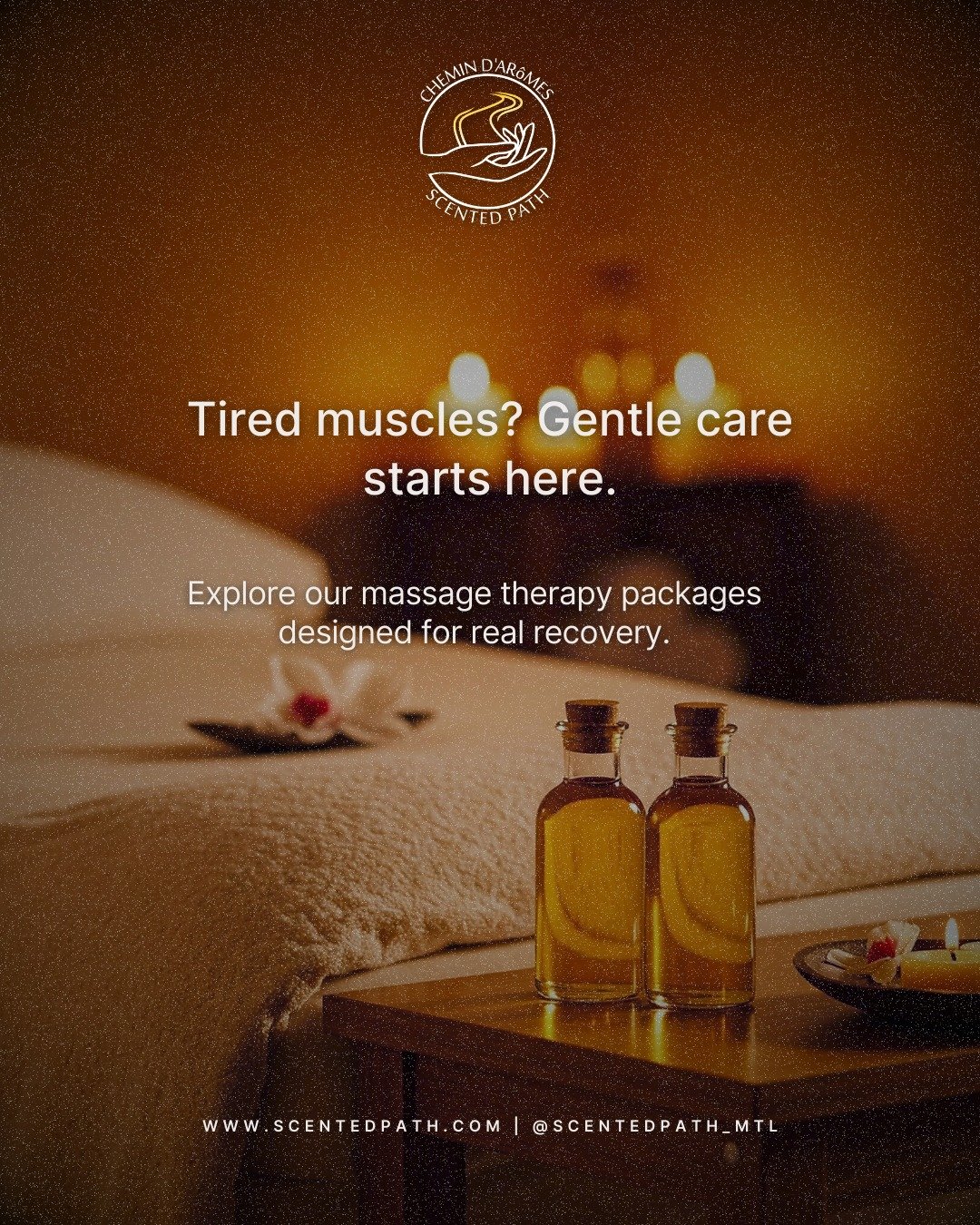 Your body has been carrying more than just tension lately.
Our massage therapy sessions are designed with your recovery in mind — not rushed, not routine. Whether it’s stress, stiffness, or simply the need to pause, we meet you exactly w