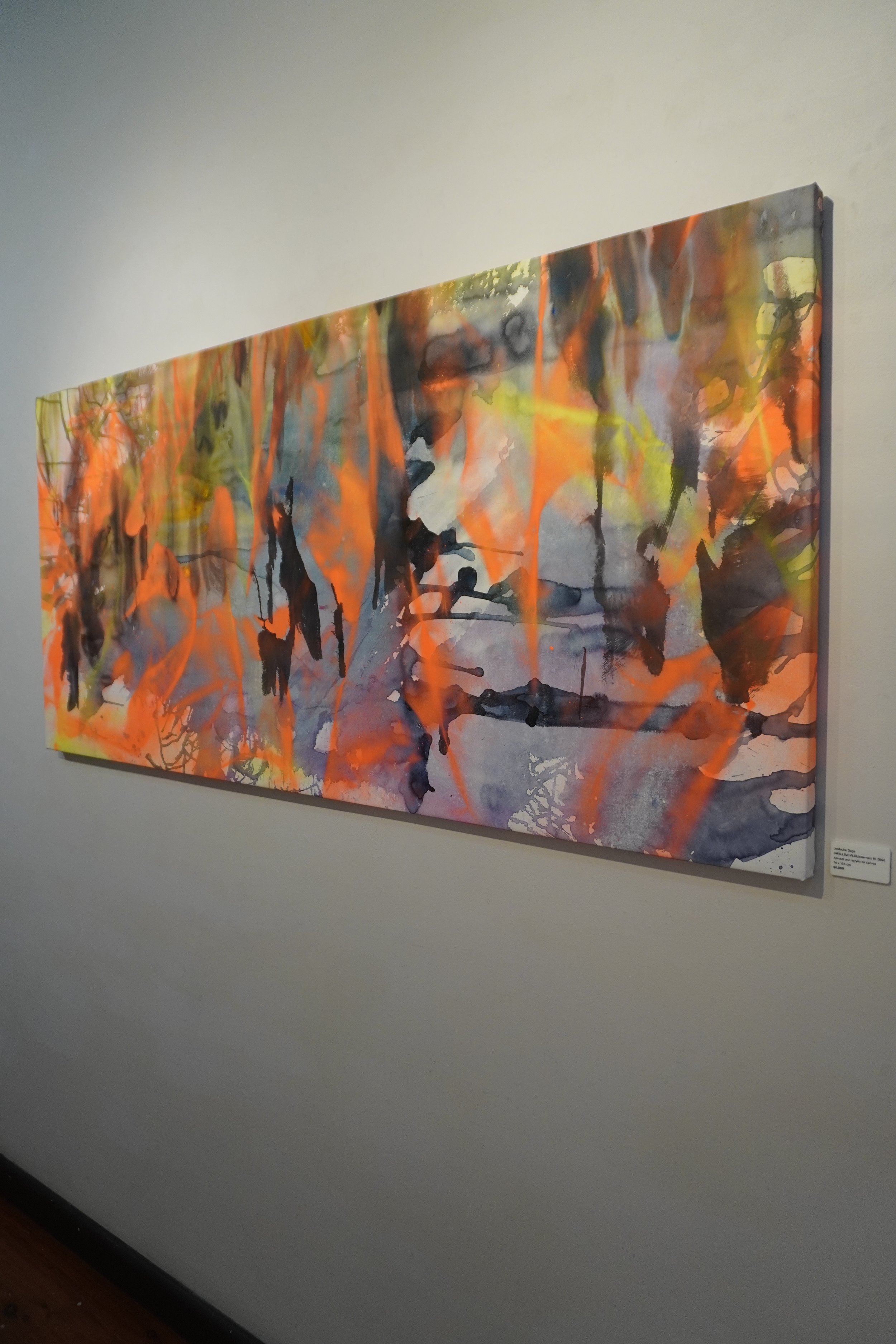 FUNdamentals01, 2026. Mixed media. 74cm x 166cm. POA