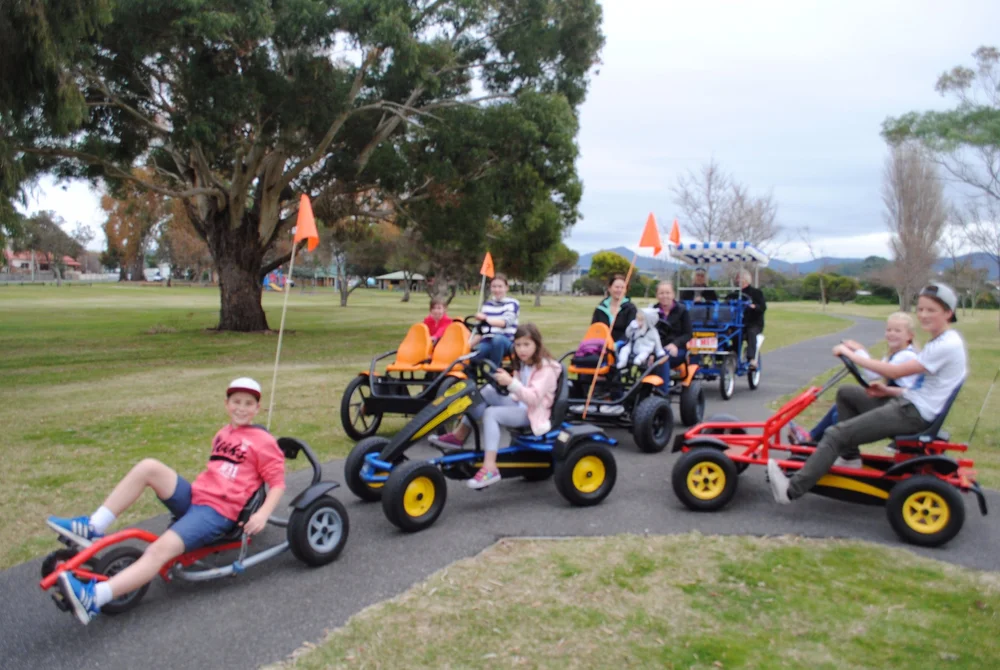 Pedal Buggies Tasmania BIG4 Ulverstone Holiday Parks Tasmania